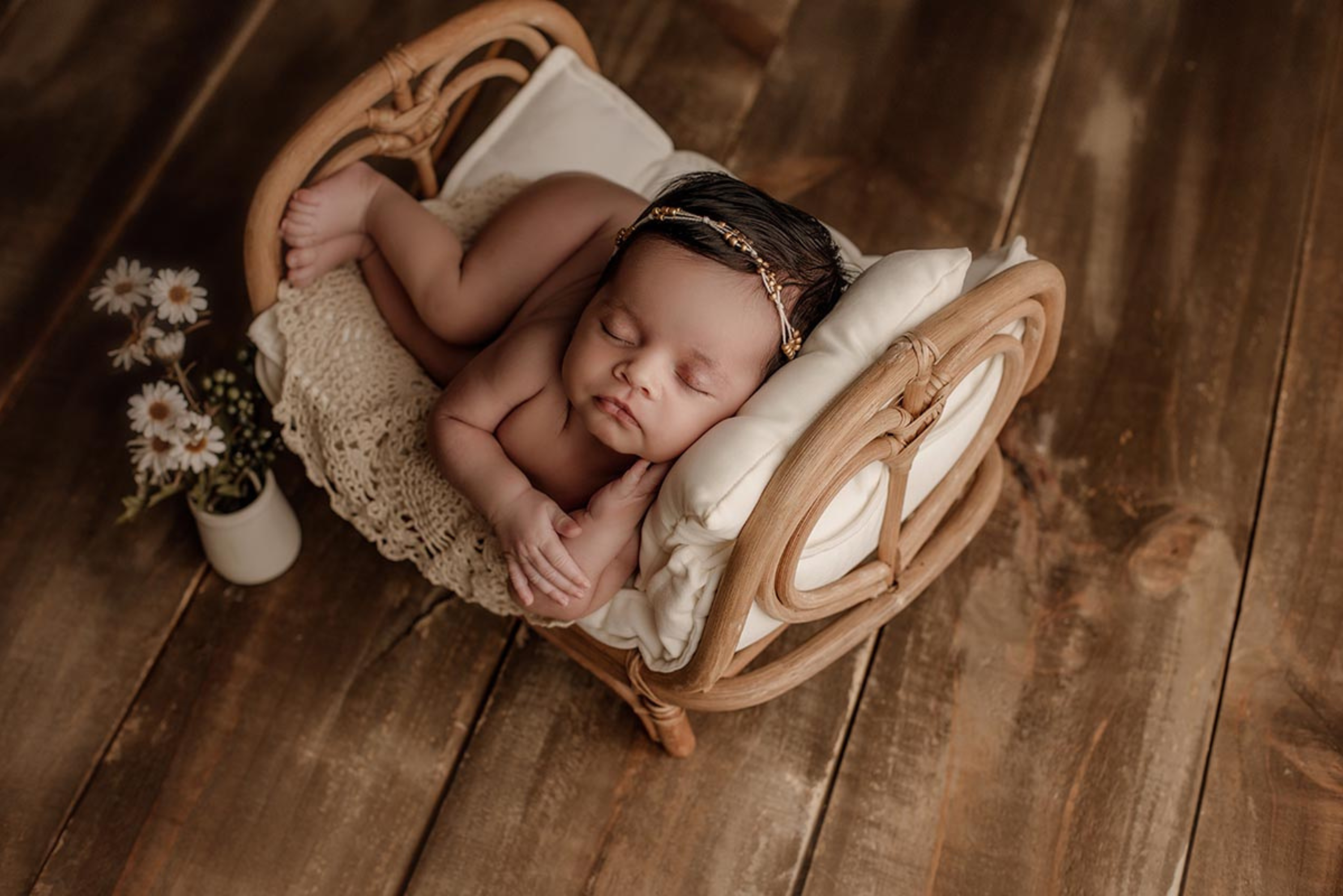 Rattan Love Nest Bed