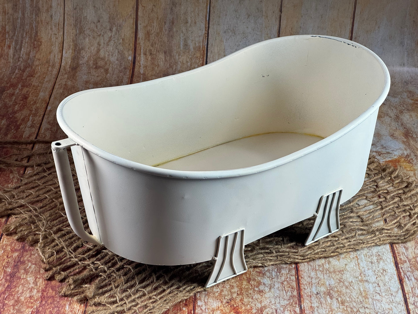 Footed Vintage Bathtub - Beige - Model 2 (AS IS ITEM #1)