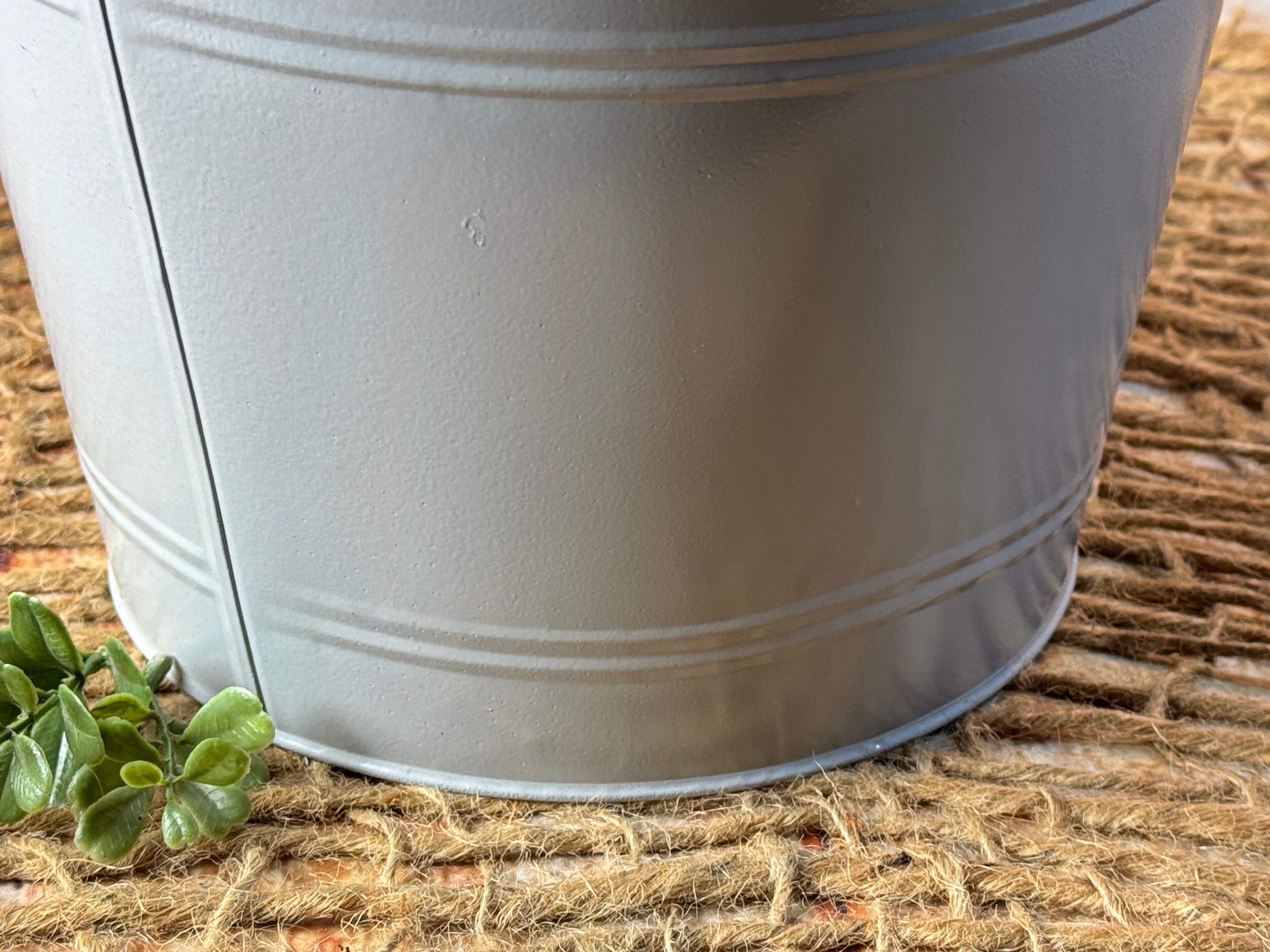 Vintage Bucket - Gray (AS IS ITEM #02)