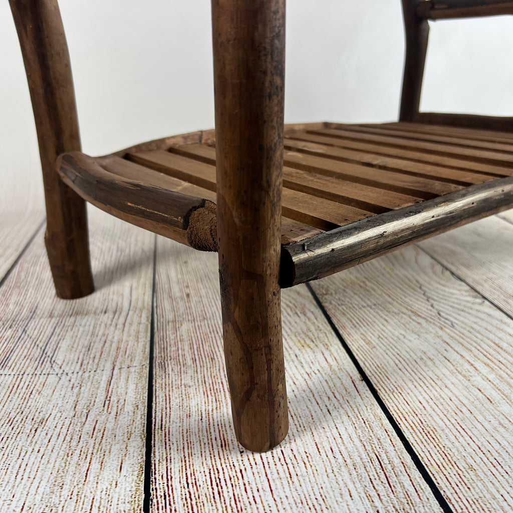 Rustic Bed - Plain Headboard (AS IS ITEM #02)