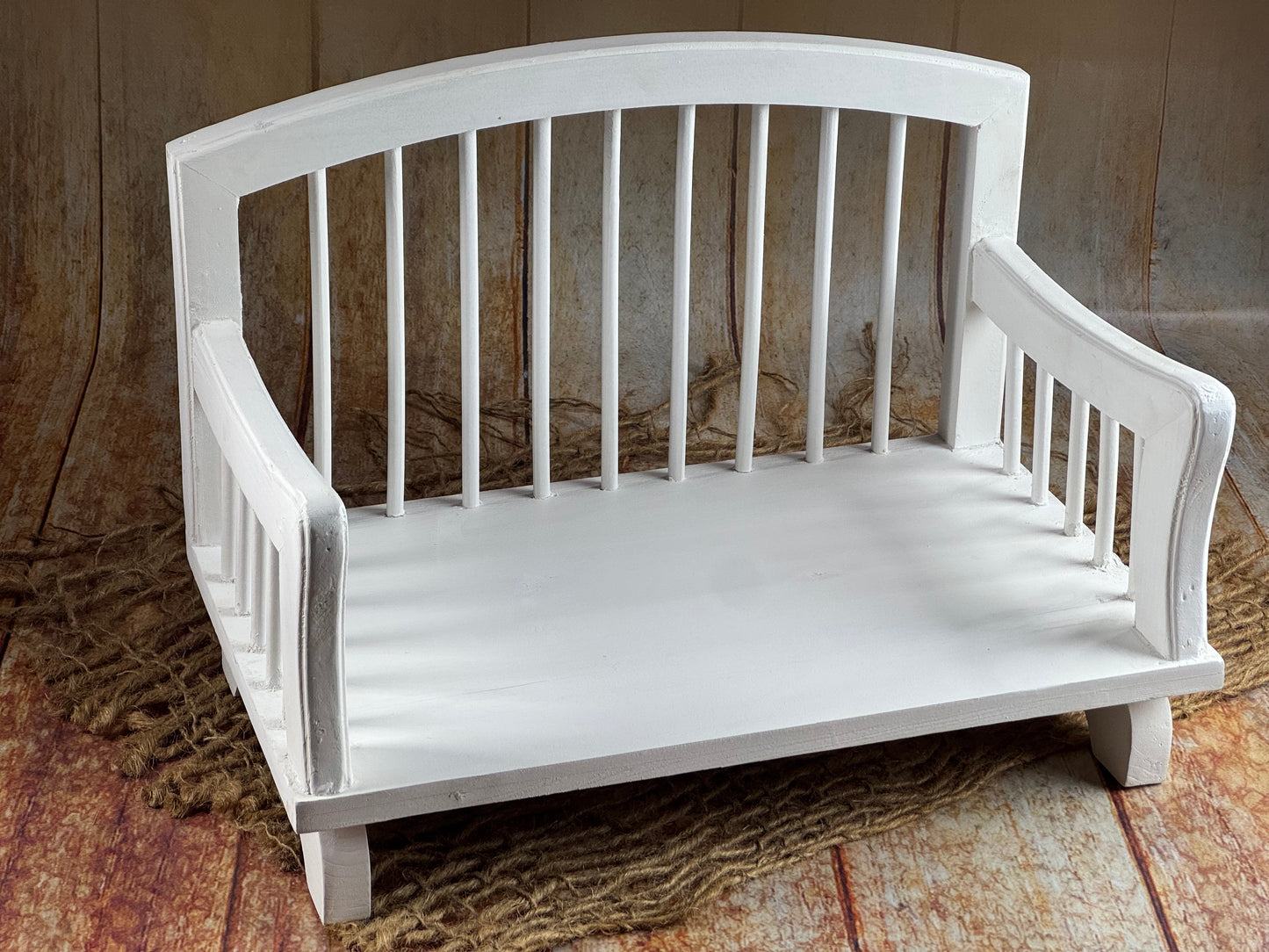 Harmony Bench - White (AS IS ITEM #1)