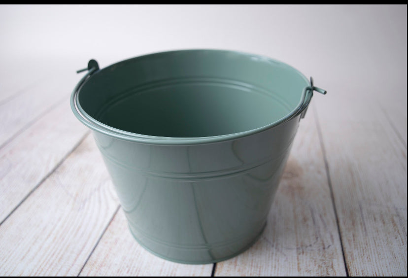 Vintage Bucket - Light Green - Bundle Set