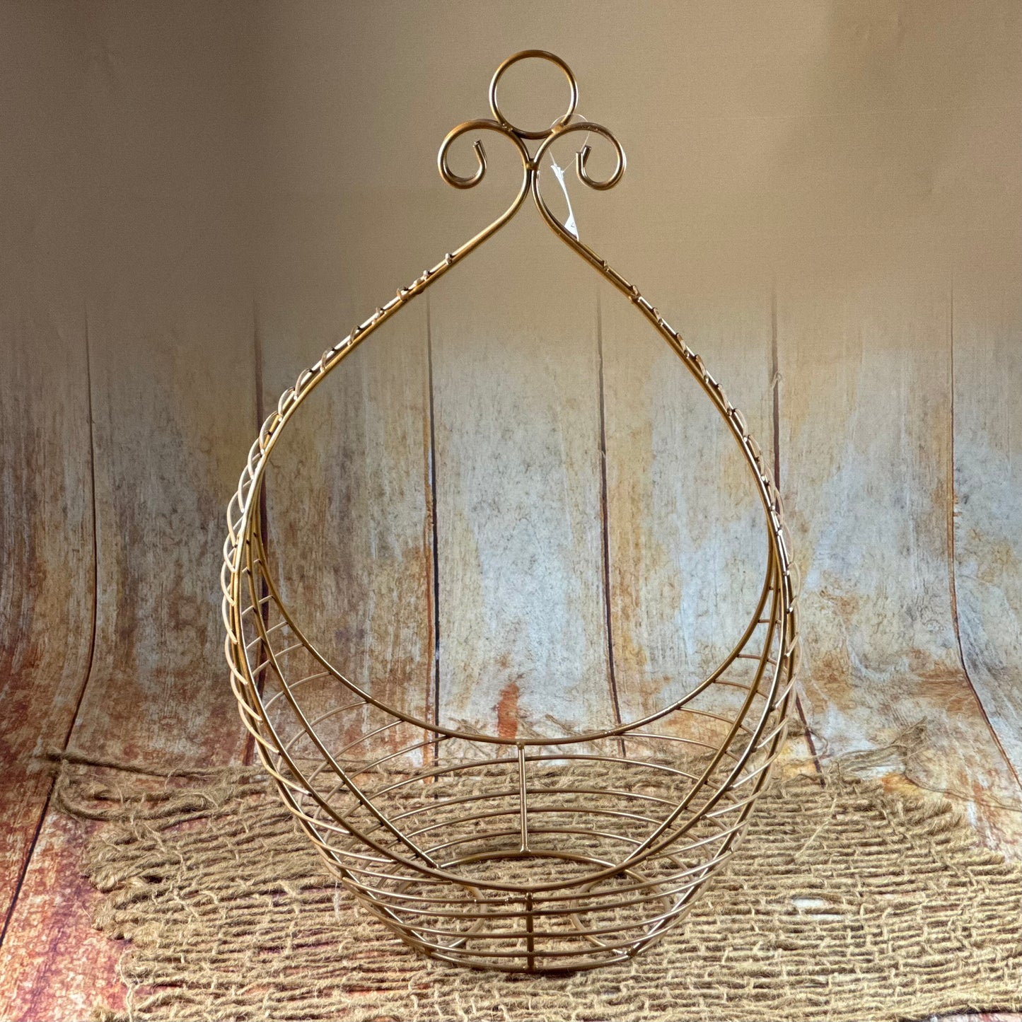 Vintage Bed - Hanging Drop - Gold (AS IS ITEM #02)