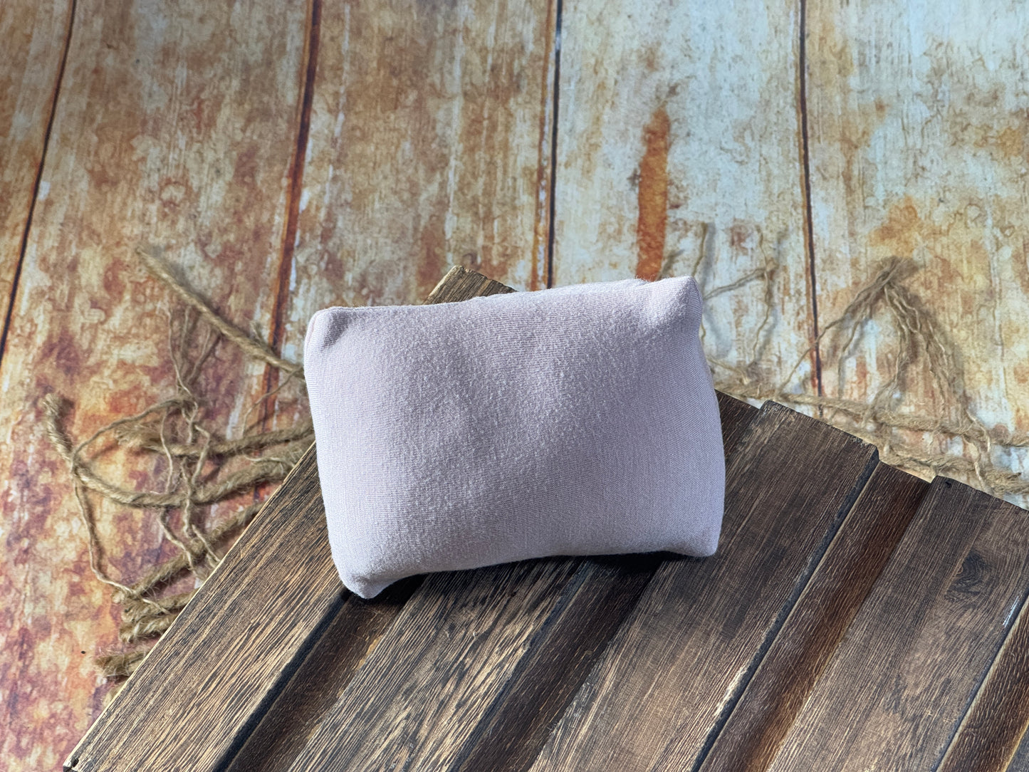 Mini Pillow with Cover - Smooth-Taupe (AS IS ITEM)