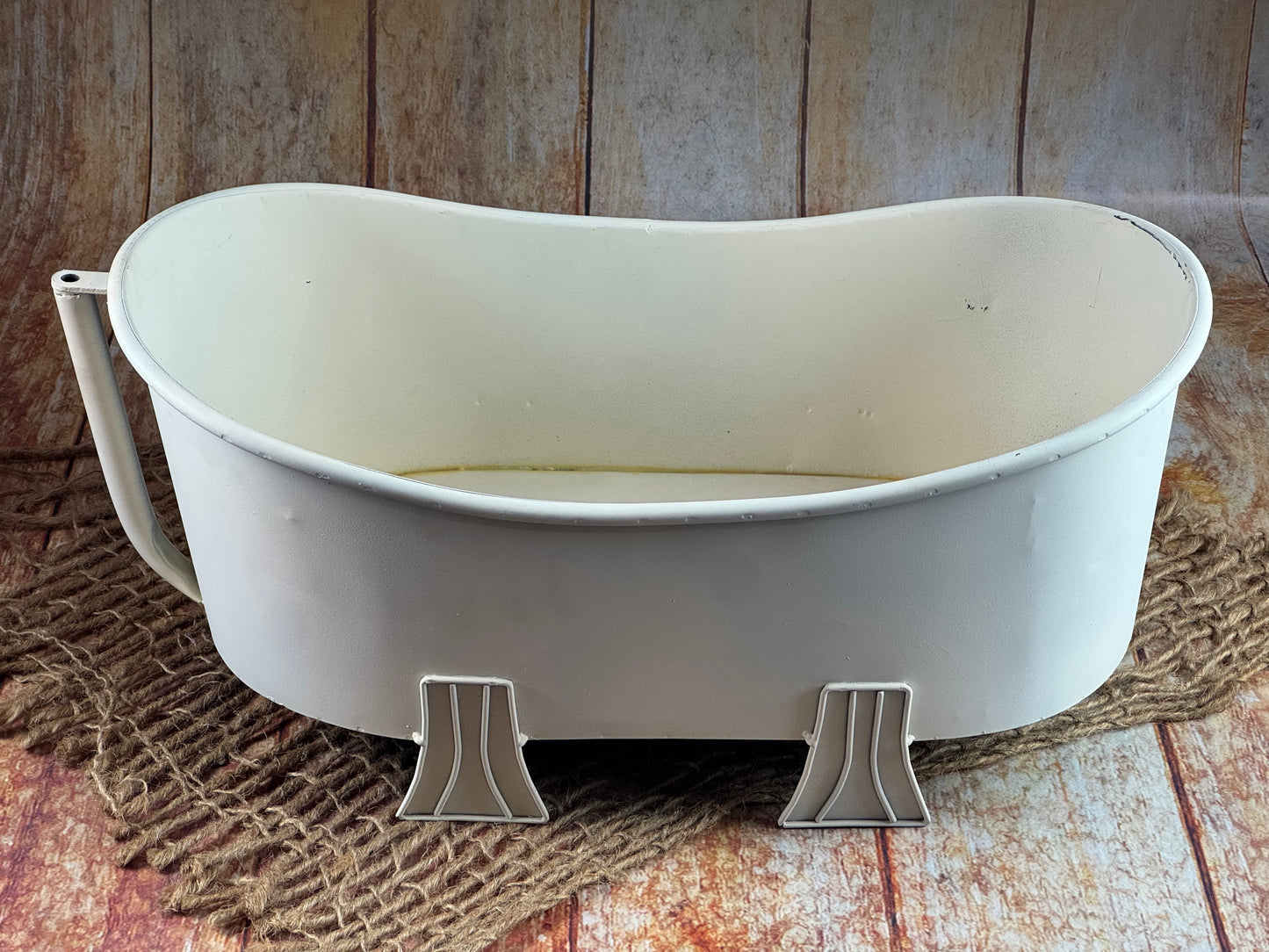 Footed Vintage Bathtub - Beige - Model 2 (AS IS ITEM #1)