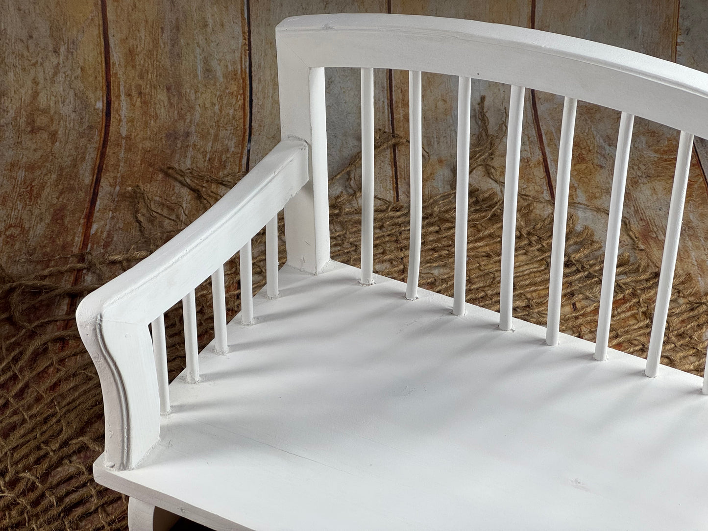 Harmony Bench - White (AS IS ITEM #1)