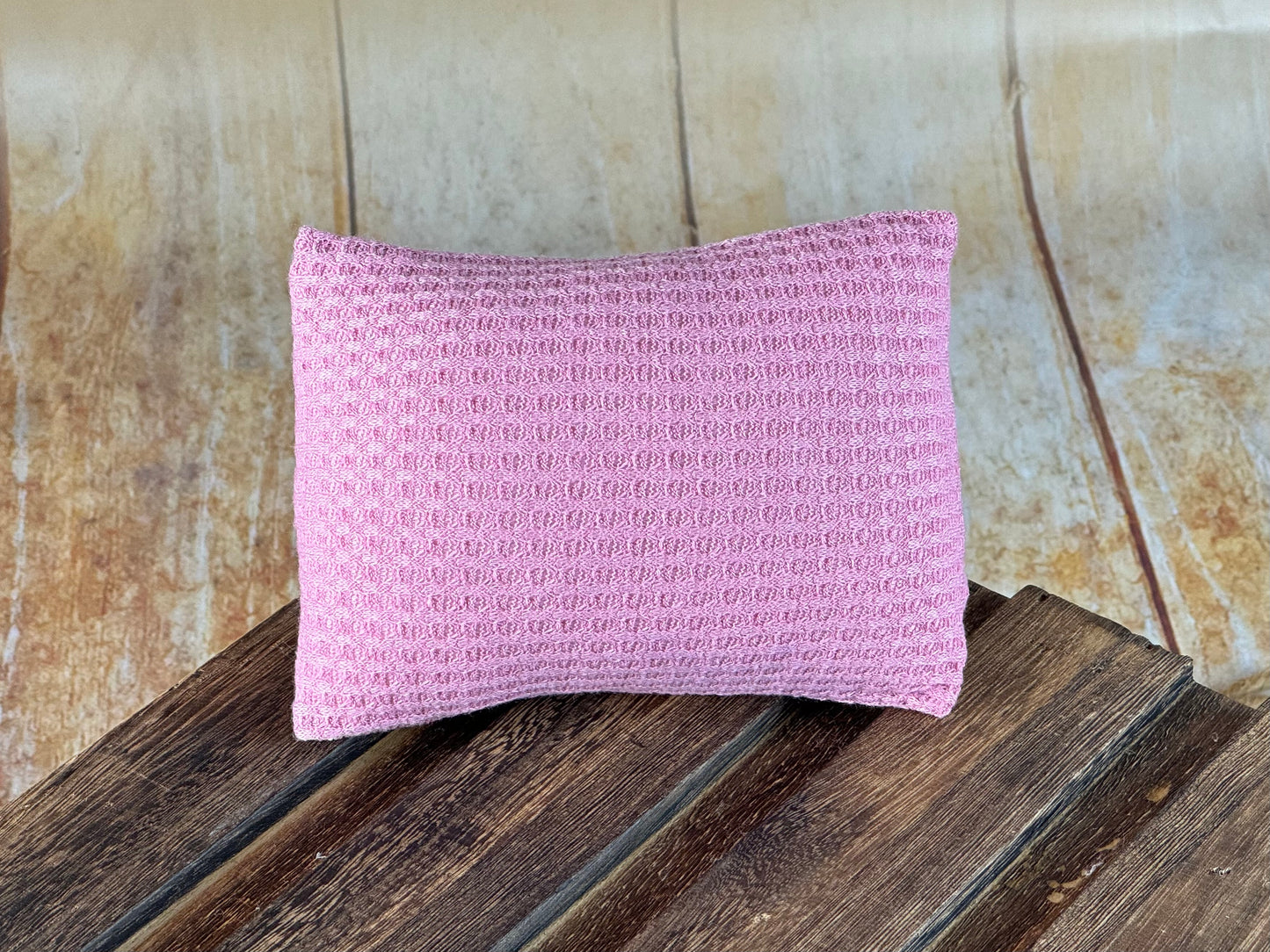 Mini Pillow with Cover - Perforated - Pink