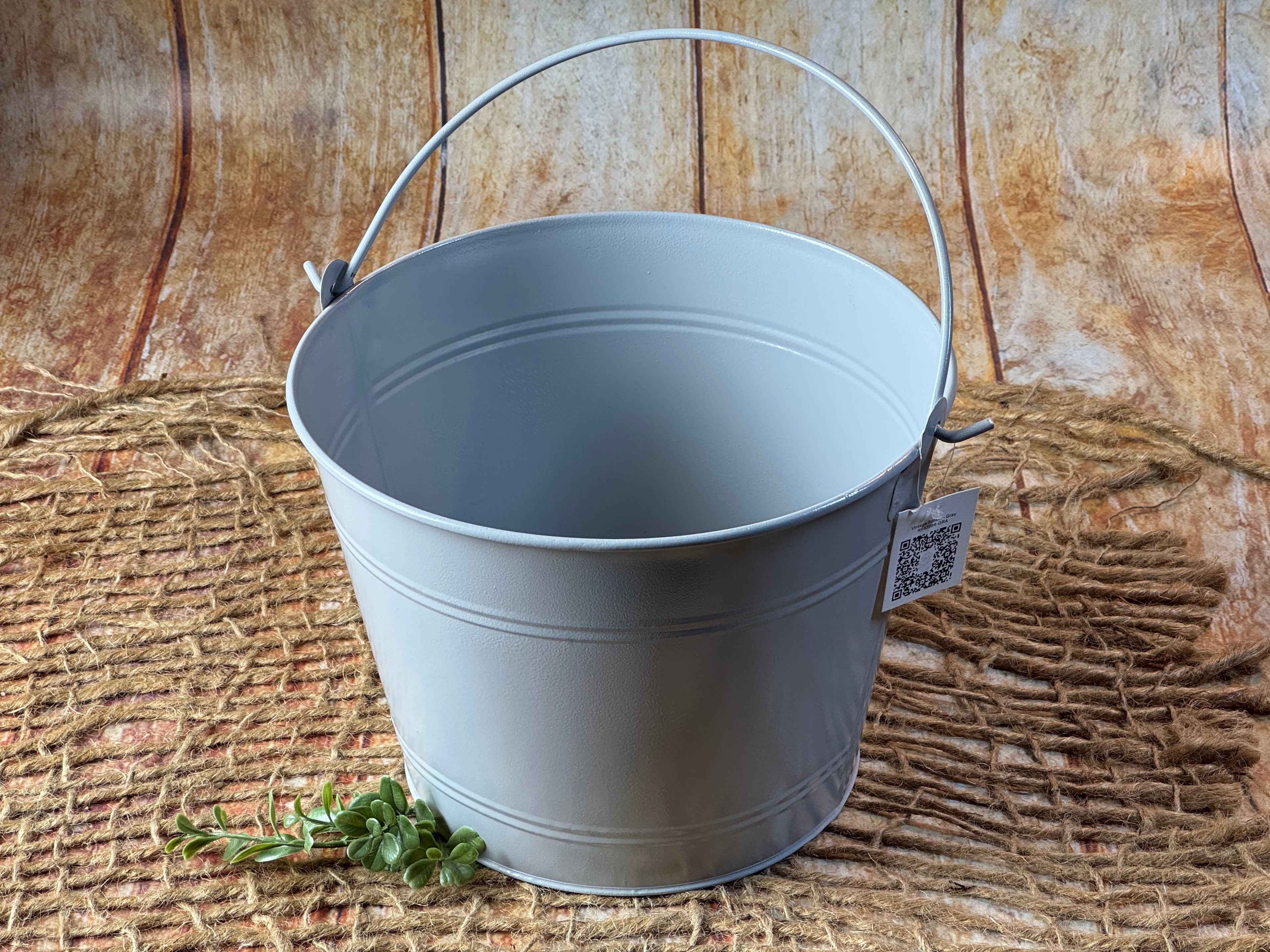 Vintage Bucket - Gray (AS IS ITEM #02)
