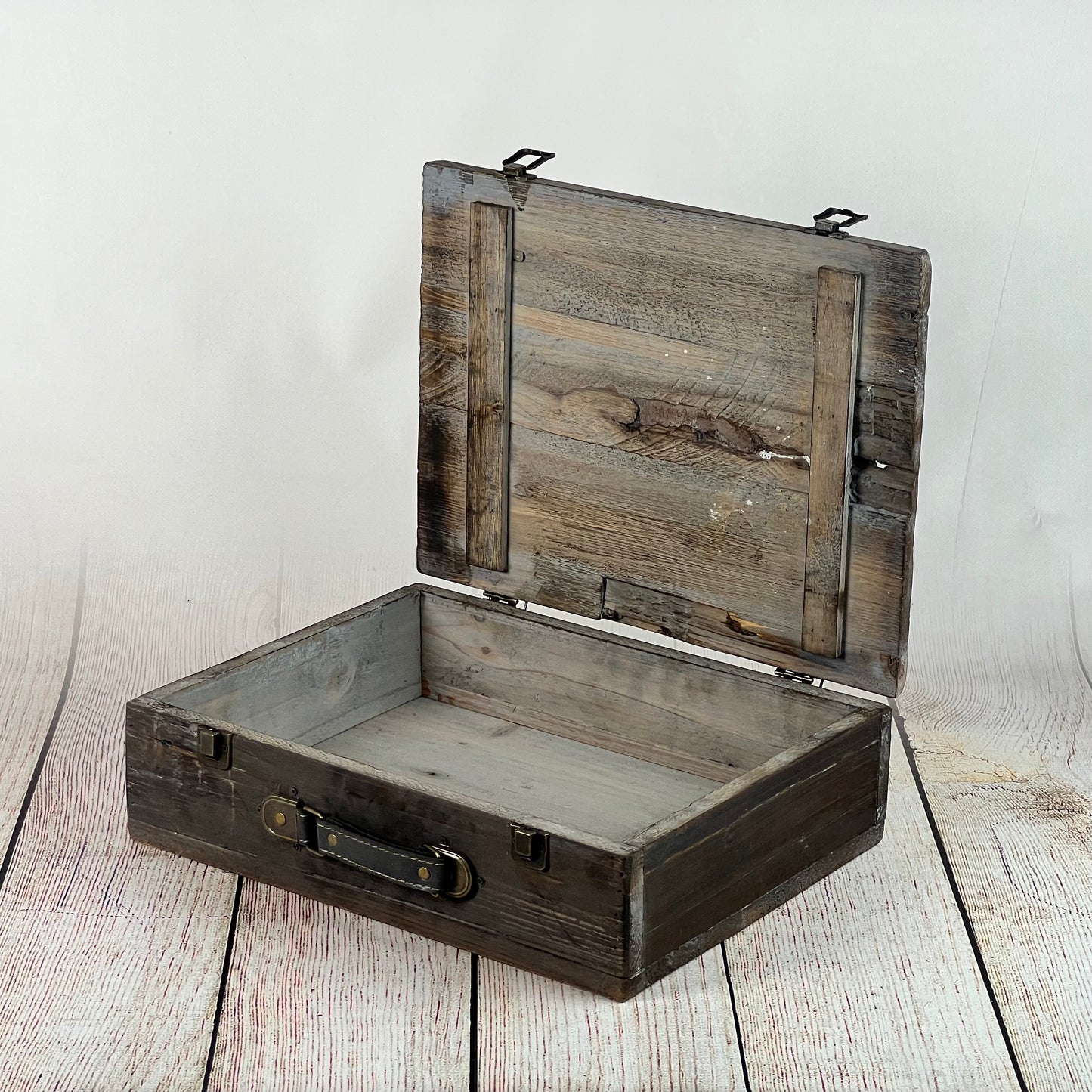Rustic Suitcase (AS IS ITEM #-3)