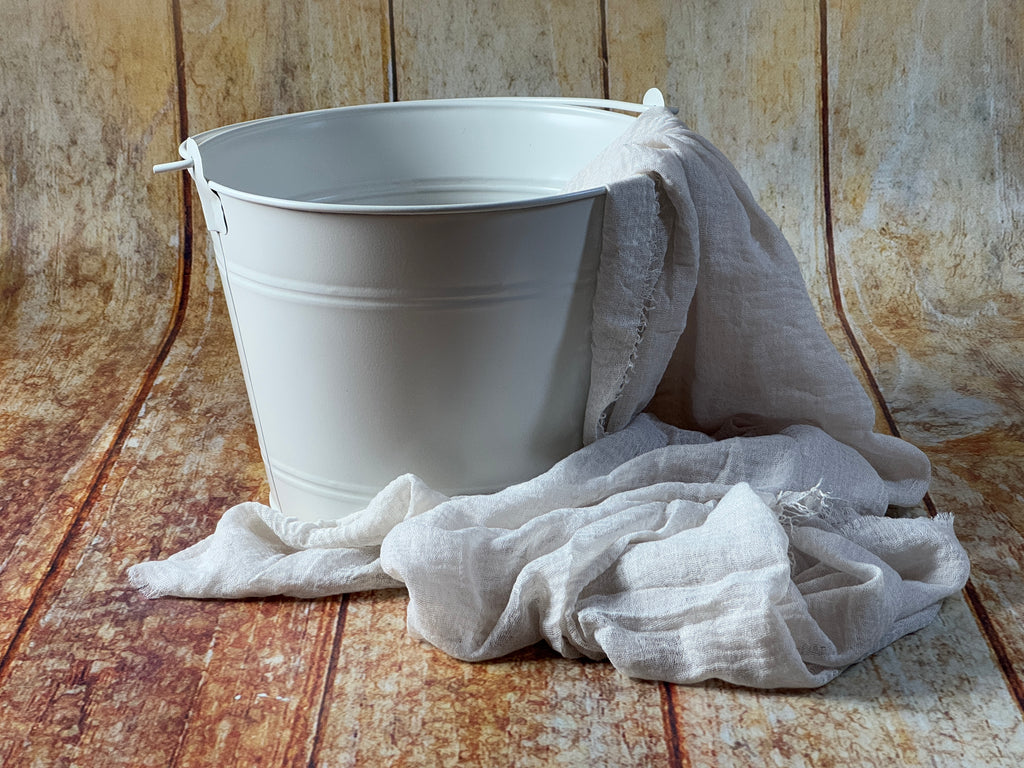 Vintage Bucket - White - Bundle Set