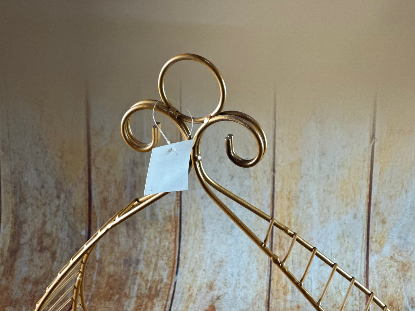 Vintage Bed - Hanging Drop - Gold (AS IS ITEM #01)