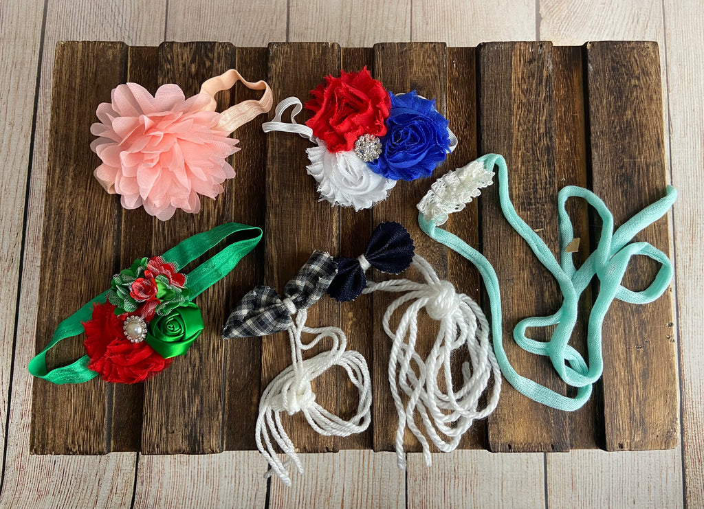 SET Headbands- Multicolor (6pc SAMPLE SET)