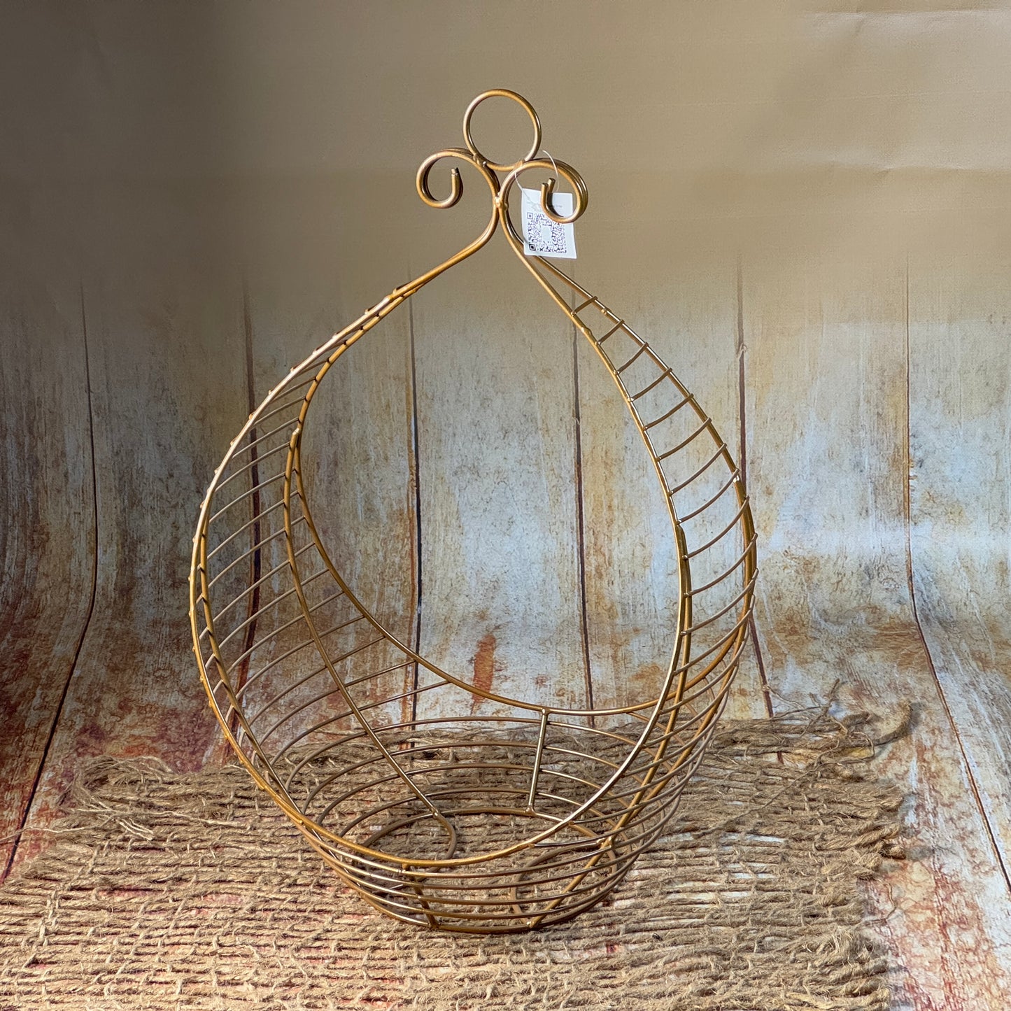 Vintage Bed - Hanging Drop - Gold (AS IS ITEM #01)