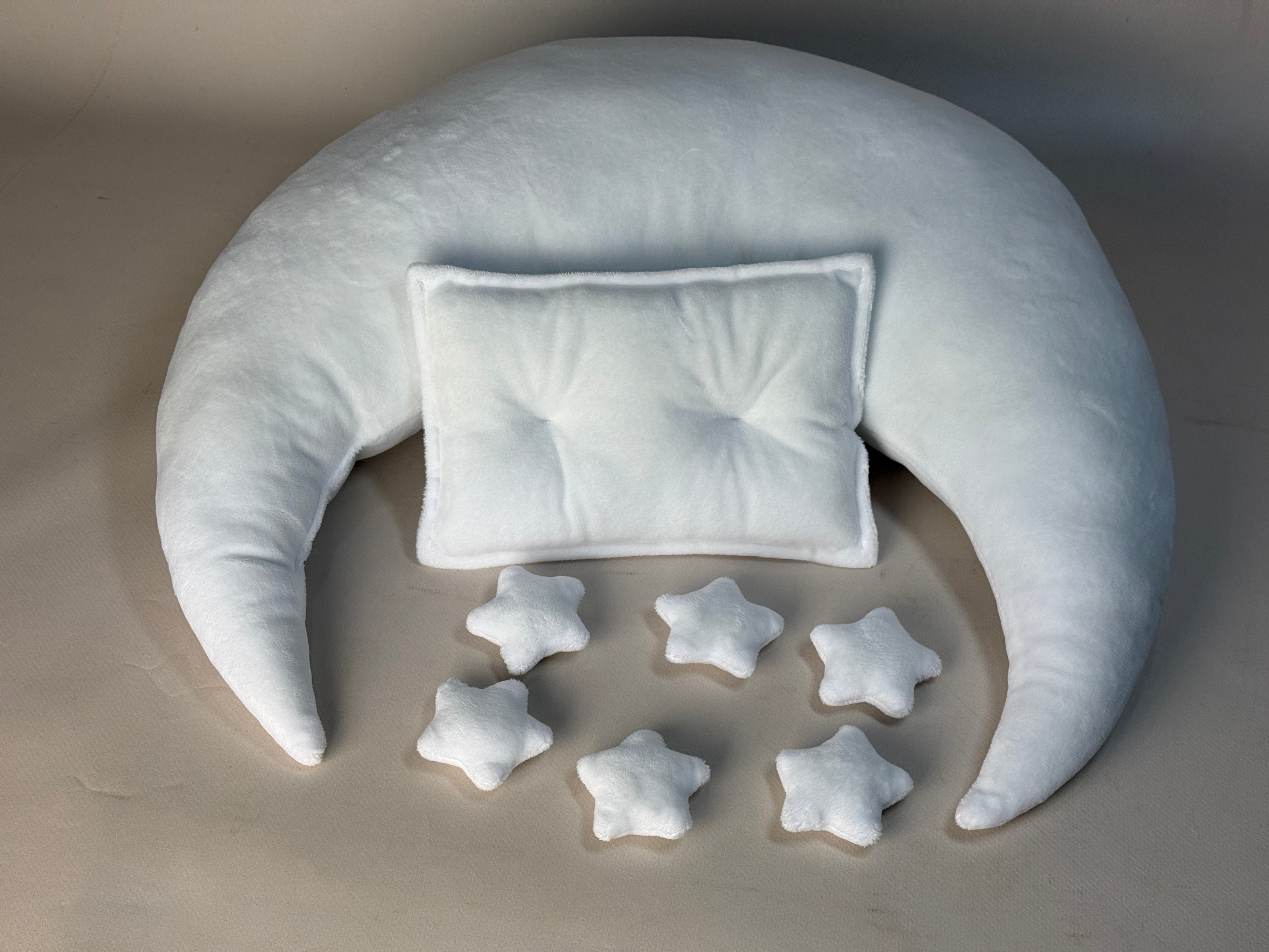 Moon Pillow Set - white(AS IS ITEM #01)