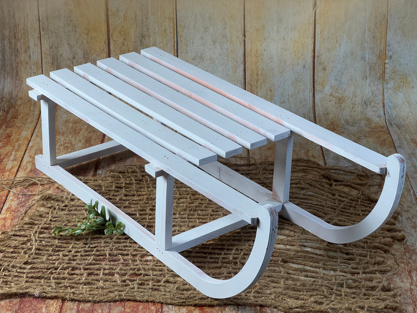 Vintage Sleigh - Model 2 White (AS IS ITEM #01)