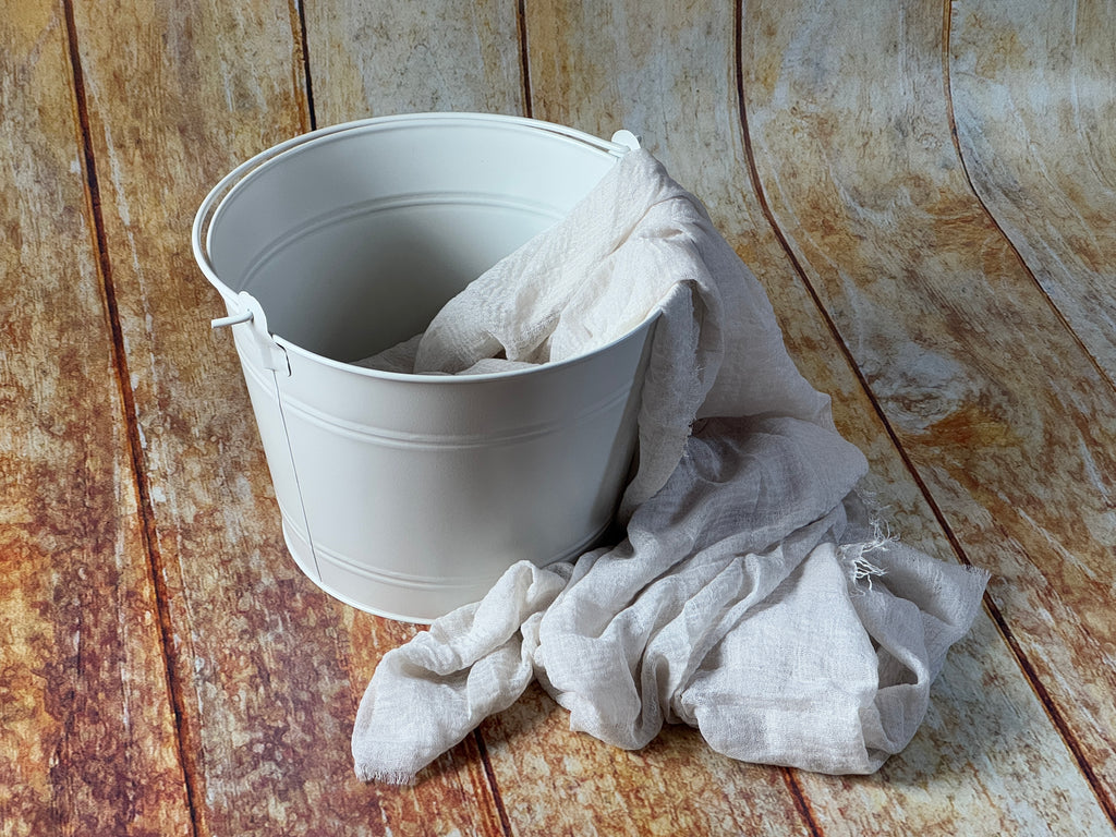 Vintage Bucket - White - Bundle Set