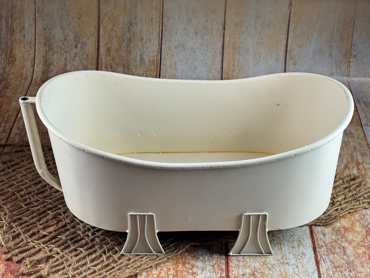 Footed Vintage Bathtub - Beige - Model 2 (AS IS ITEM #2)