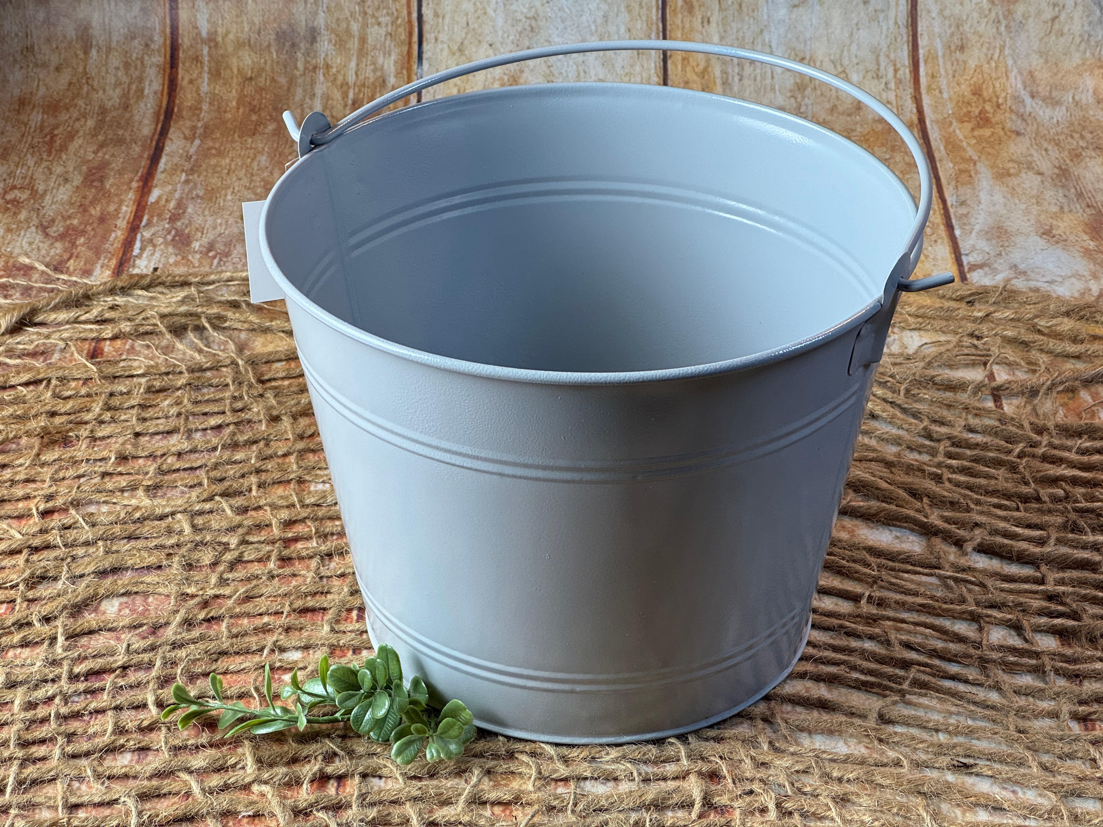 Vintage Bucket - Gray (AS IS ITEM #02)