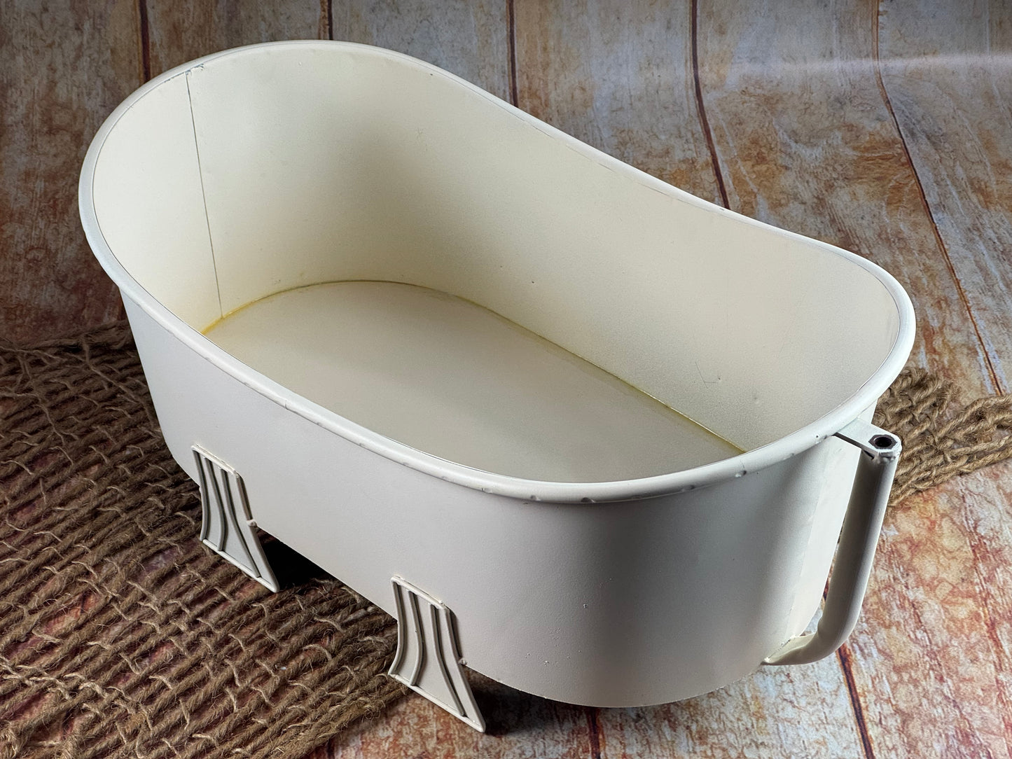 Footed Vintage Bathtub - Beige - Model 2 (AS IS ITEM #2)