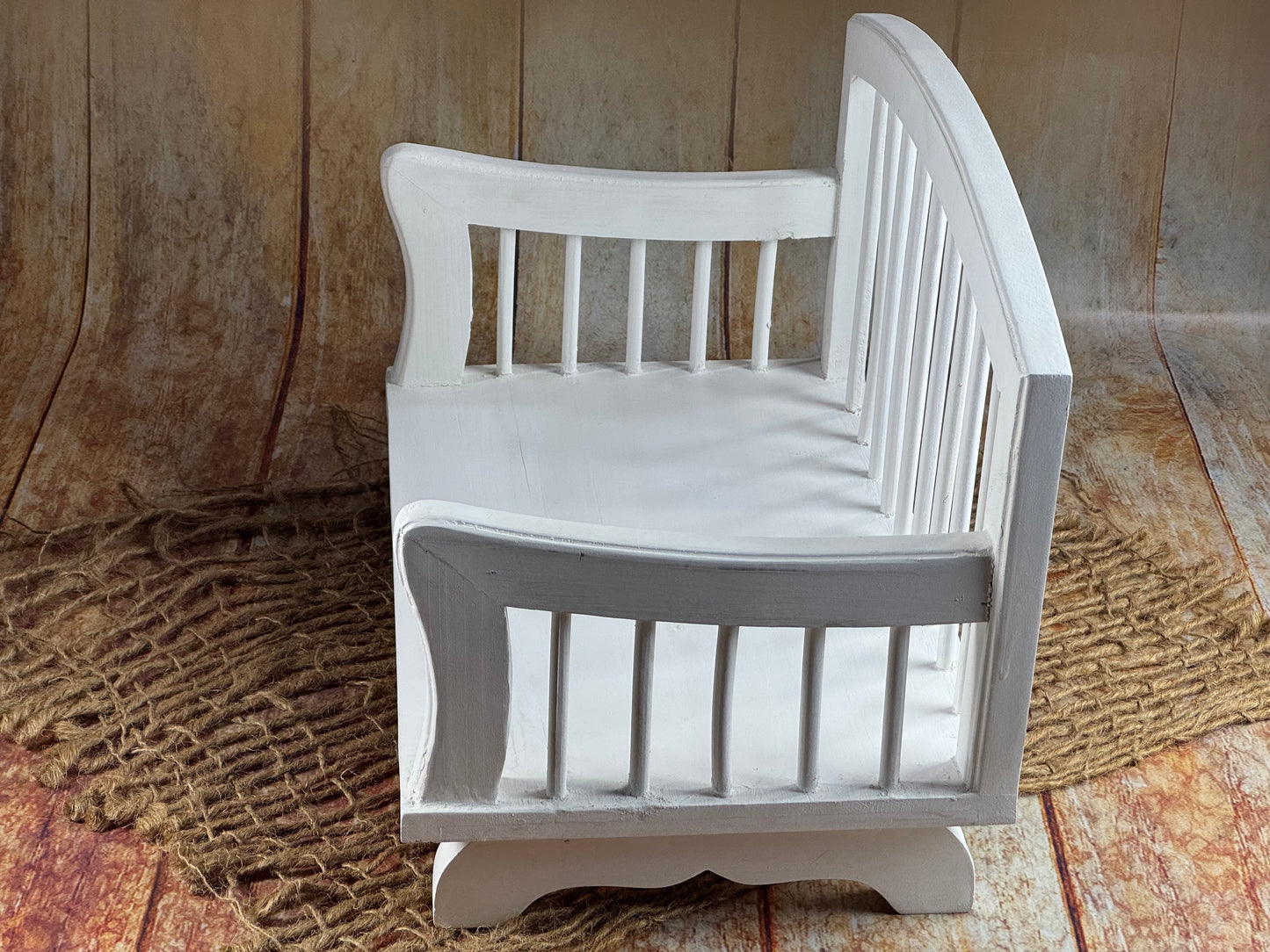 Harmony Bench - White (AS IS ITEM #1)