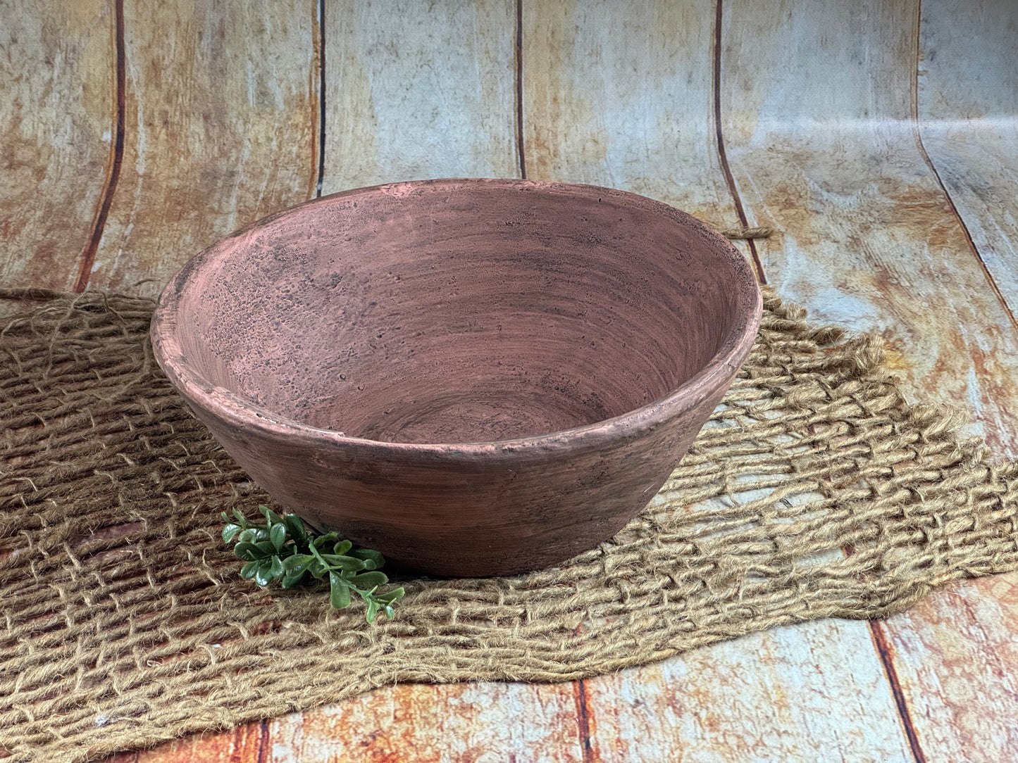 Vintage Bowl - Apple (AS IS ITEM #3)