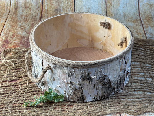 Bark Bucket - Rope Handles (AS IS ITEM #3)