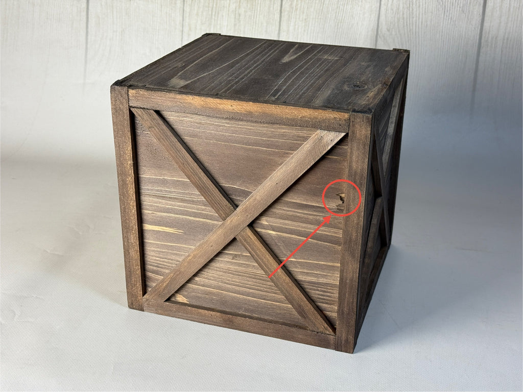 Cake Smash Boxes - Brown (Set of 2) AS IS ITEM