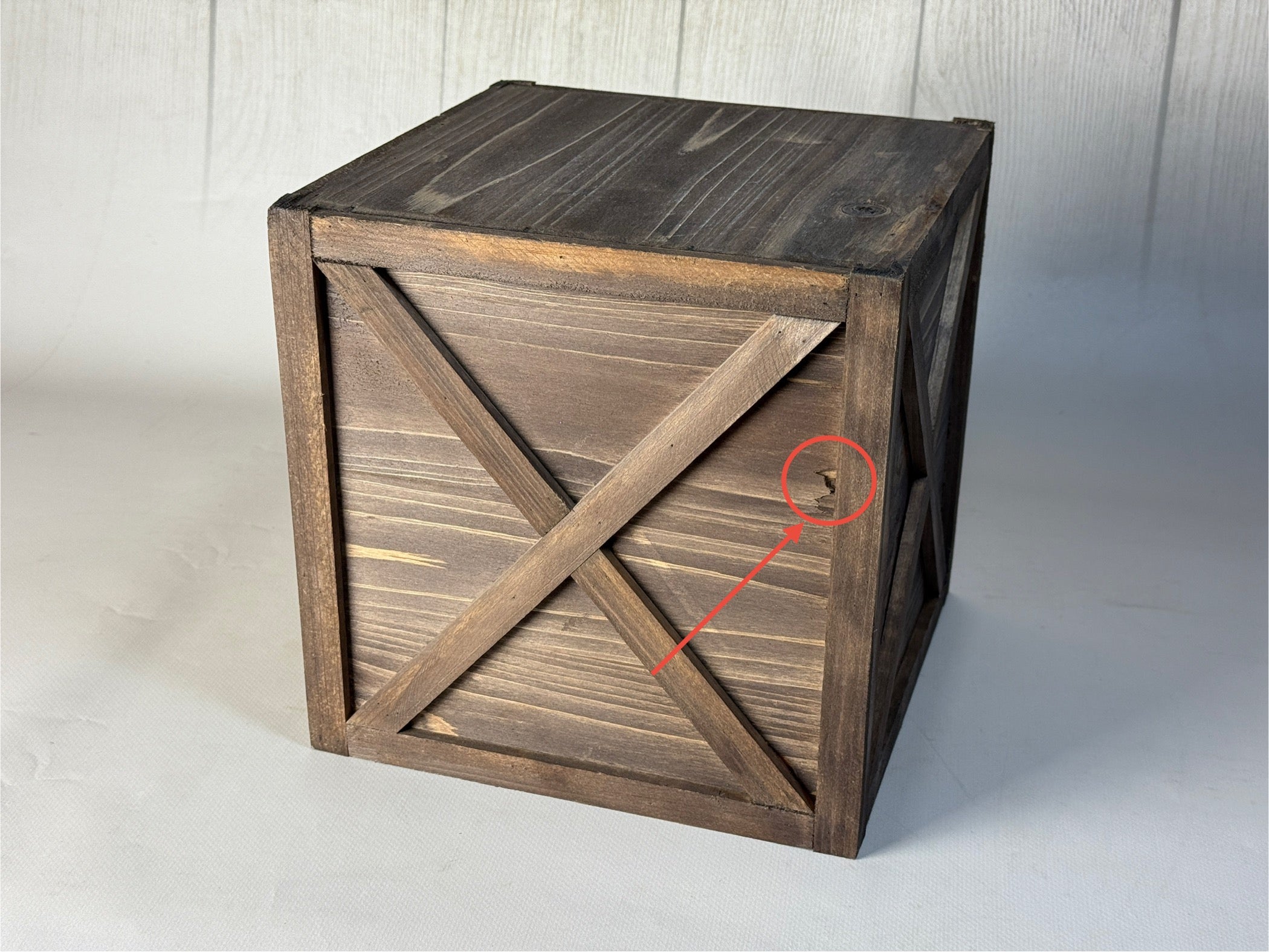 Cake Smash Boxes - Brown (Set of 2) AS IS ITEM