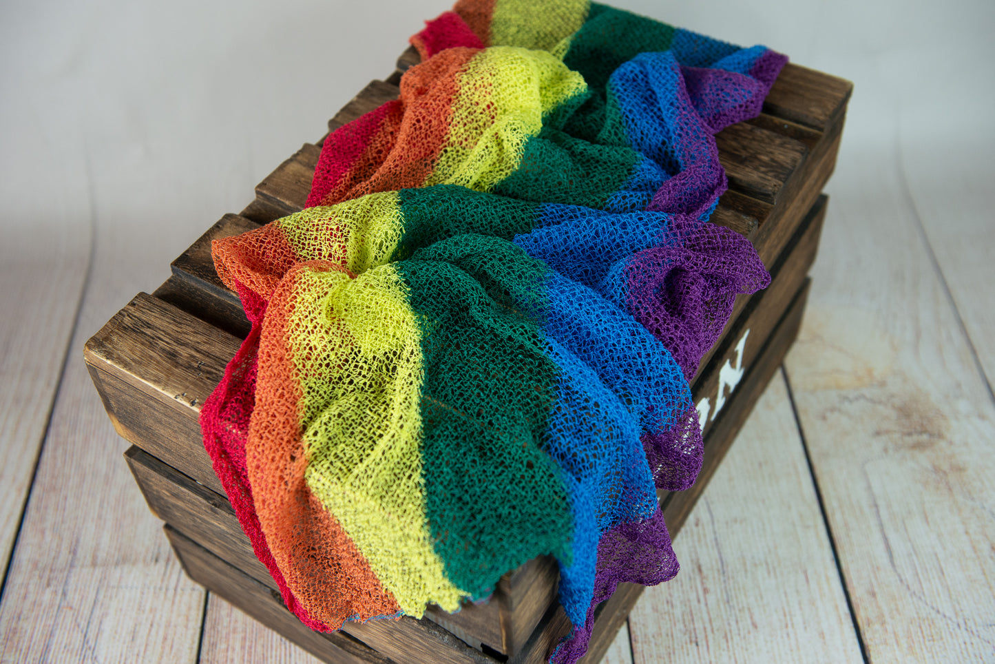 Stretch Knit Baby Wrap - Rainbow #1