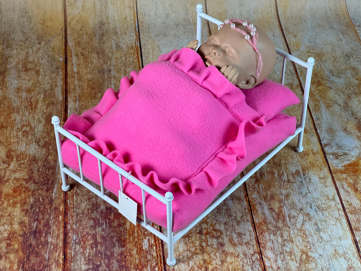 Mattress with pillow and pocket  - Pink (Sample)