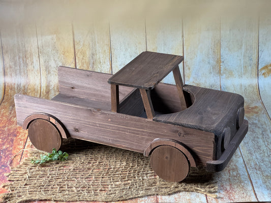 Rustic Pickup Truck - Brown (AS IS ITEM #3)