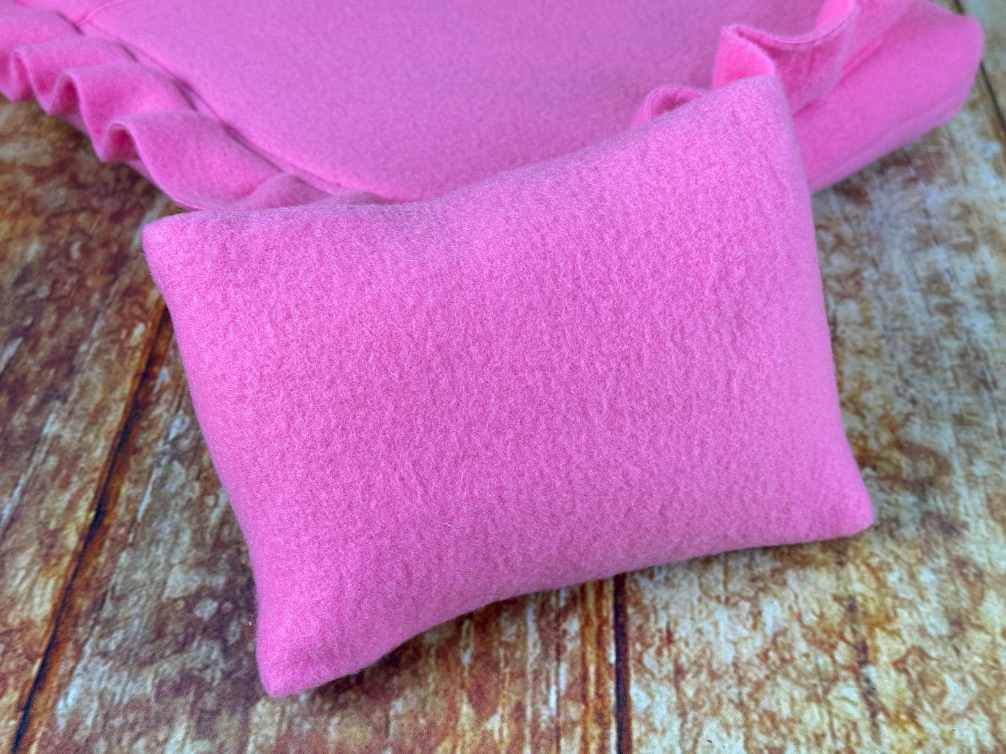 Mattress with pillow and pocket  - Pink (Sample)