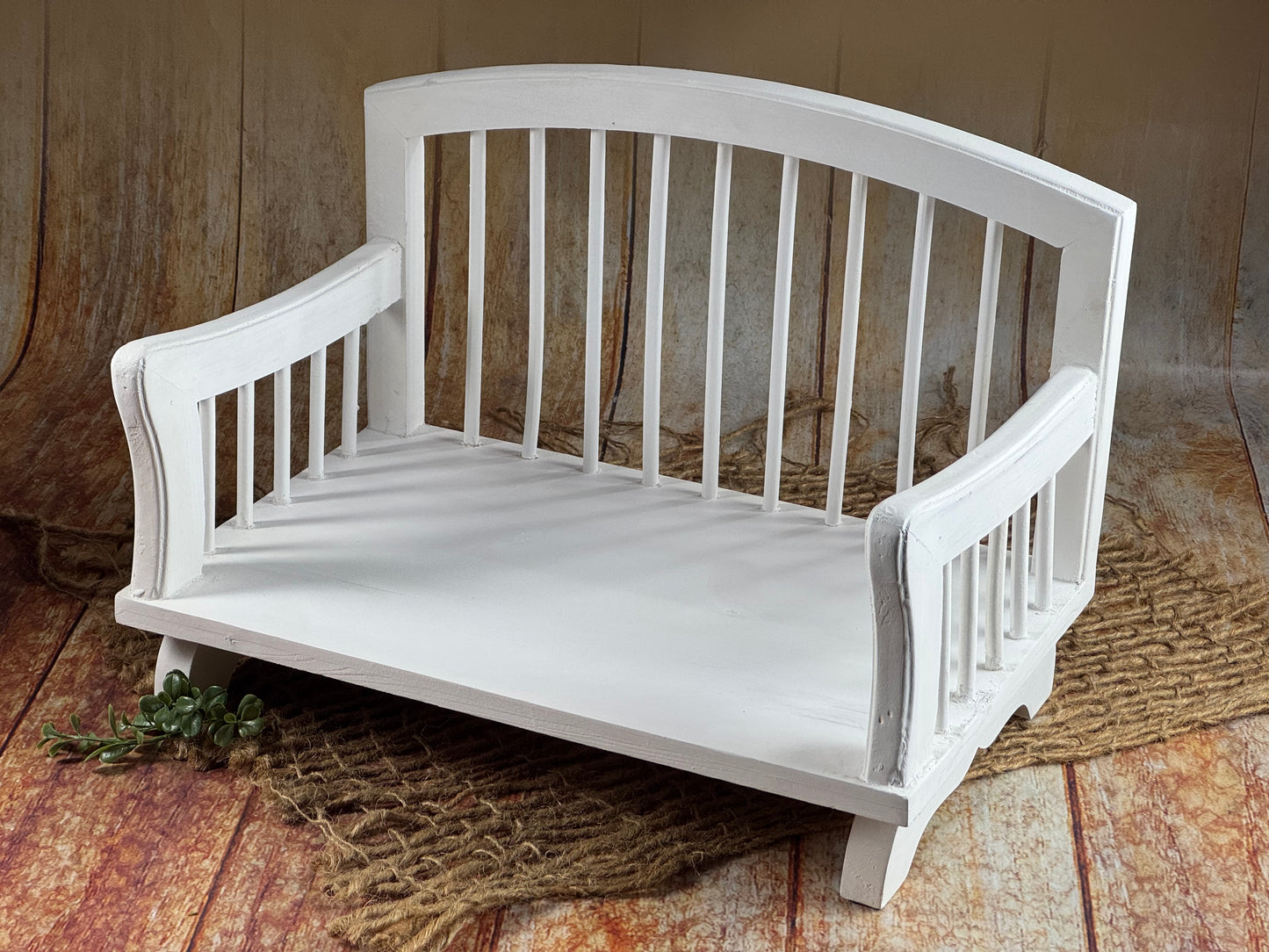 Harmony Bench - White (AS IS ITEM #1)