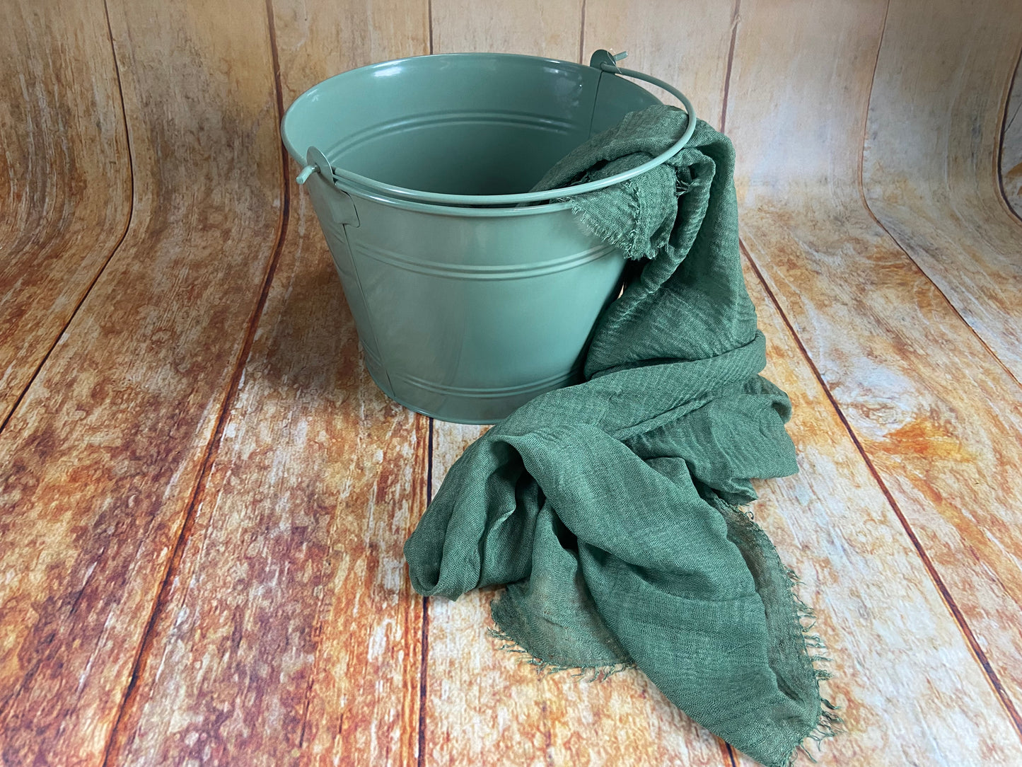 Vintage Bucket - Light Green - Bundle Set