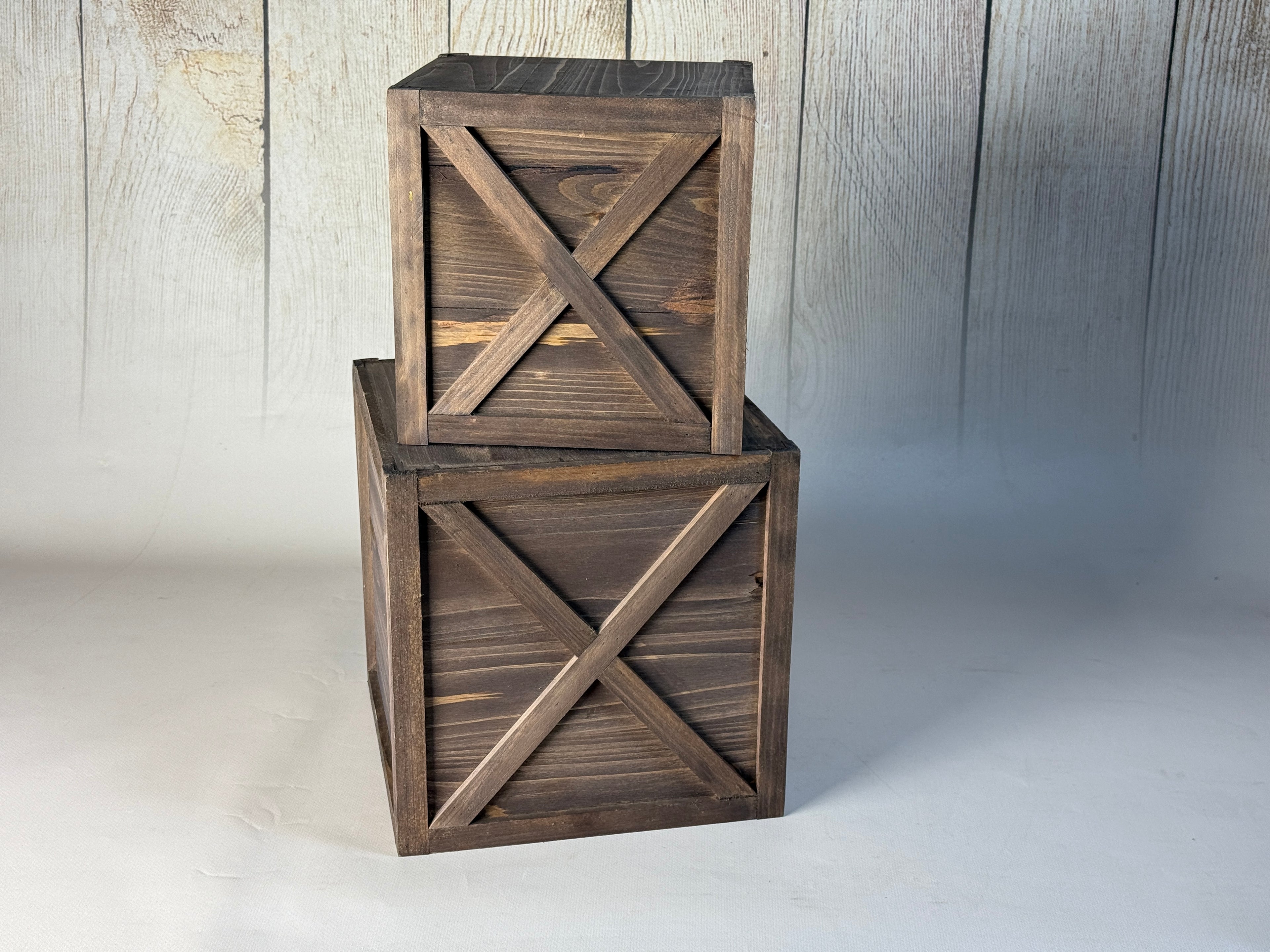 Cake Smash Boxes - Brown (Set of 2) AS IS ITEM