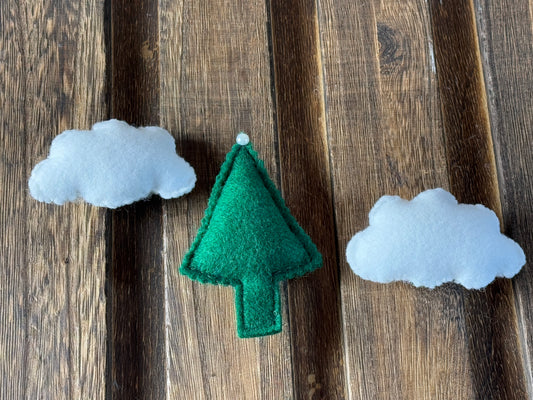 Felt figures- Pack of 3 (Sample Item #4)