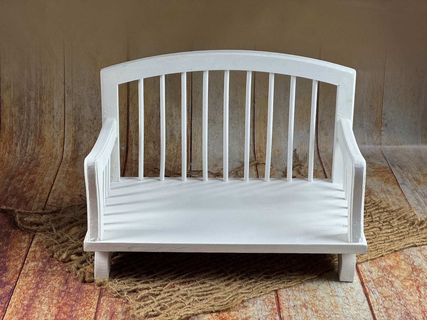 Harmony Bench - White (AS IS ITEM #1)