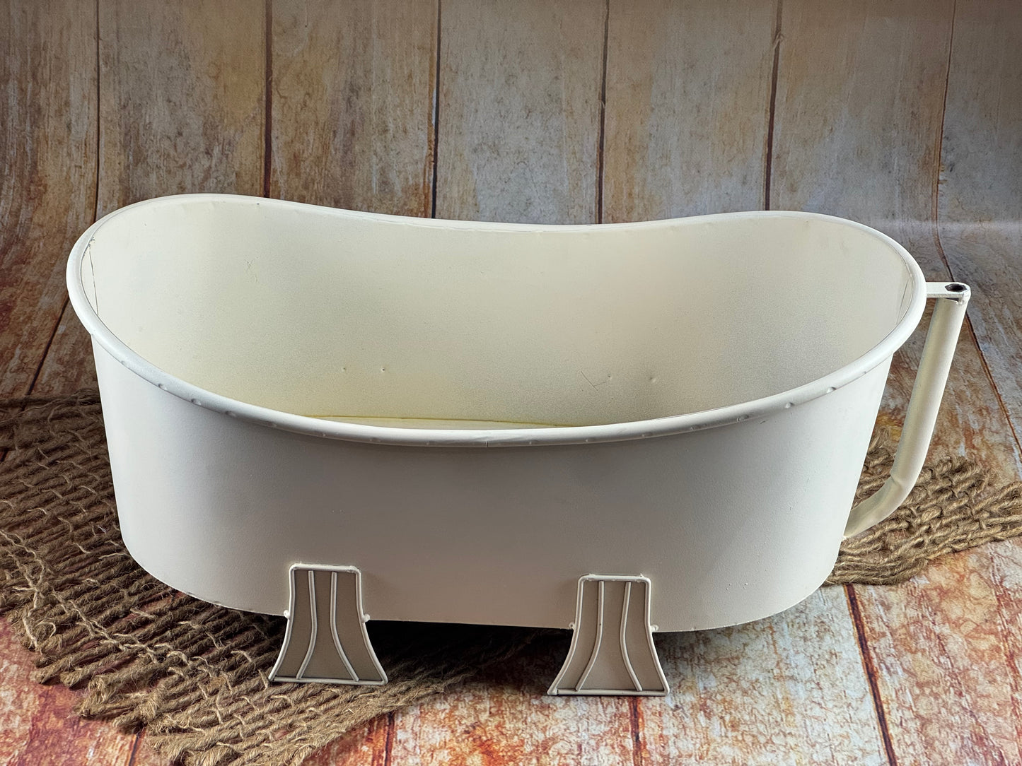 Footed Vintage Bathtub - Beige - Model 2 (AS IS ITEM #2)