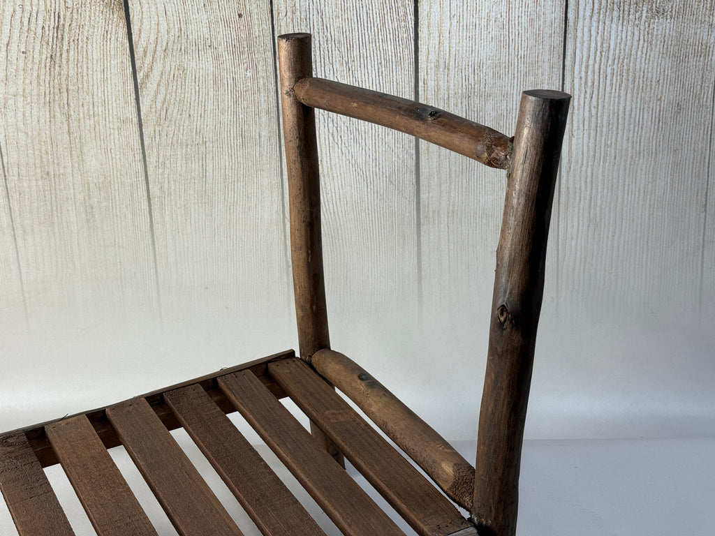 Rustic Bed - Plain Headboard (AS IS ITEM #01)