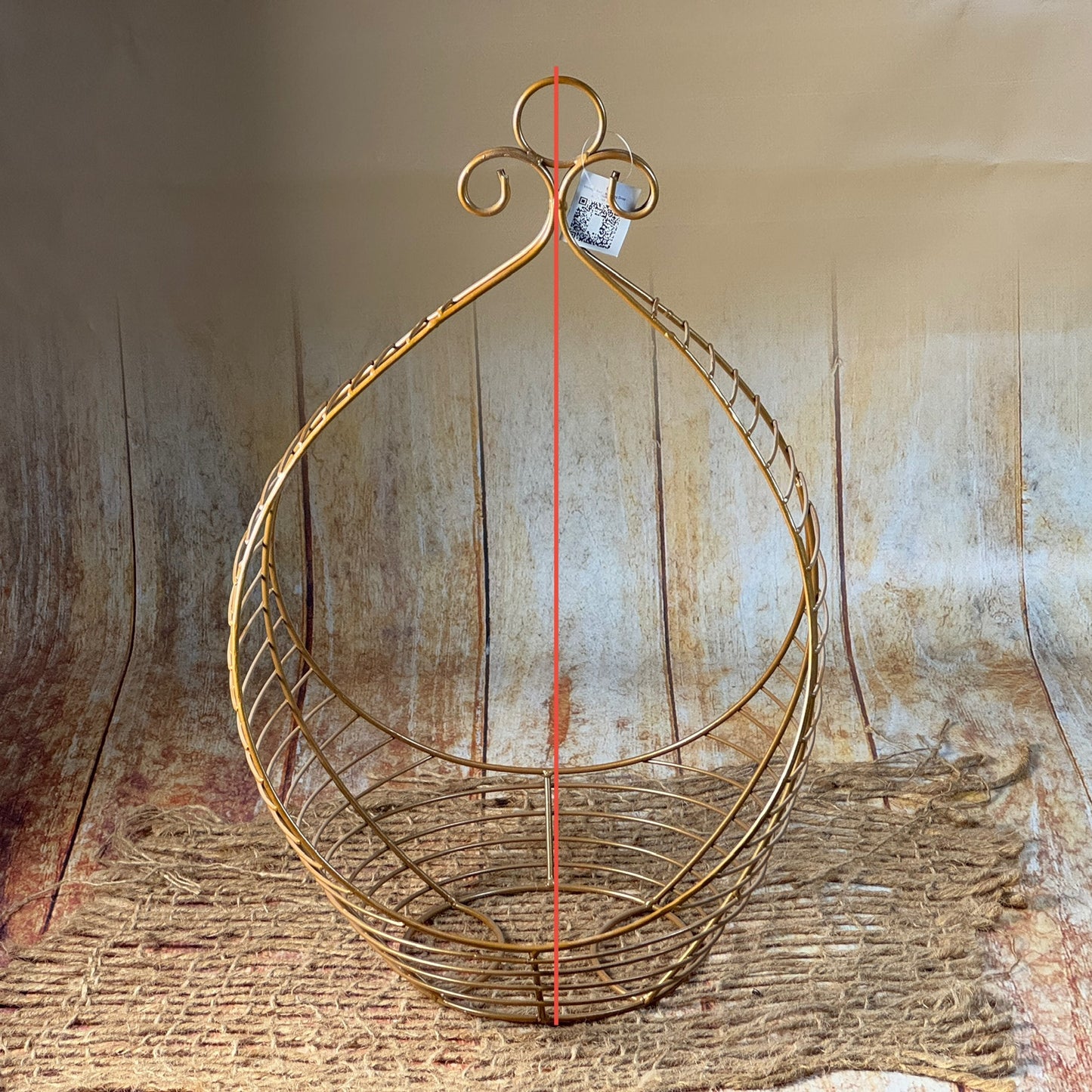 Vintage Bed - Hanging Drop - Gold (AS IS ITEM #01)