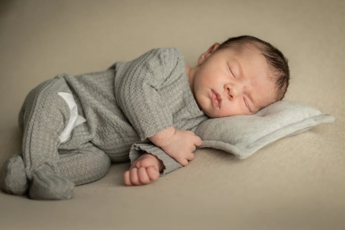 Footed Pajamas Newborn Photography