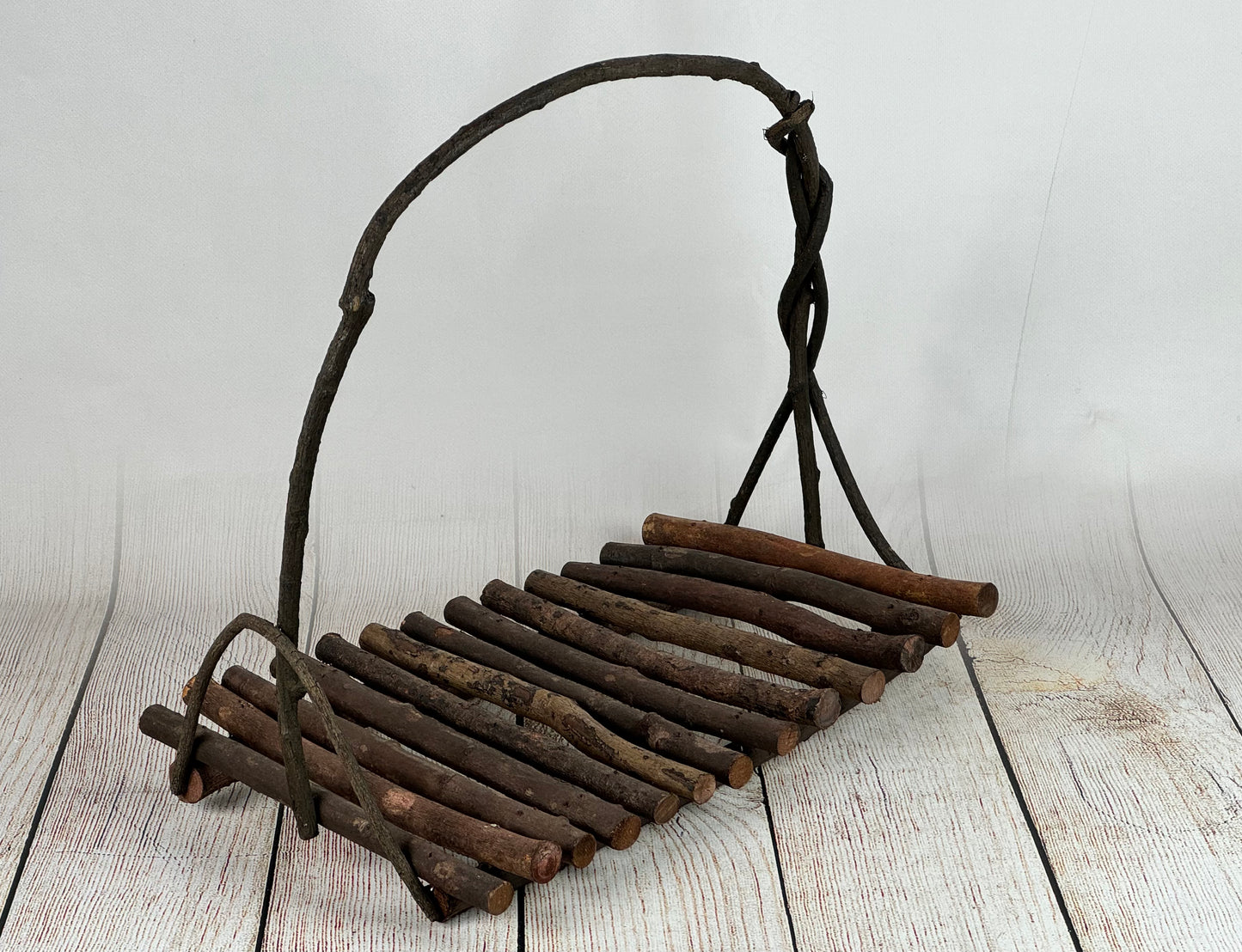 Rustic Bed with Arch (AS IS ITEM #1)