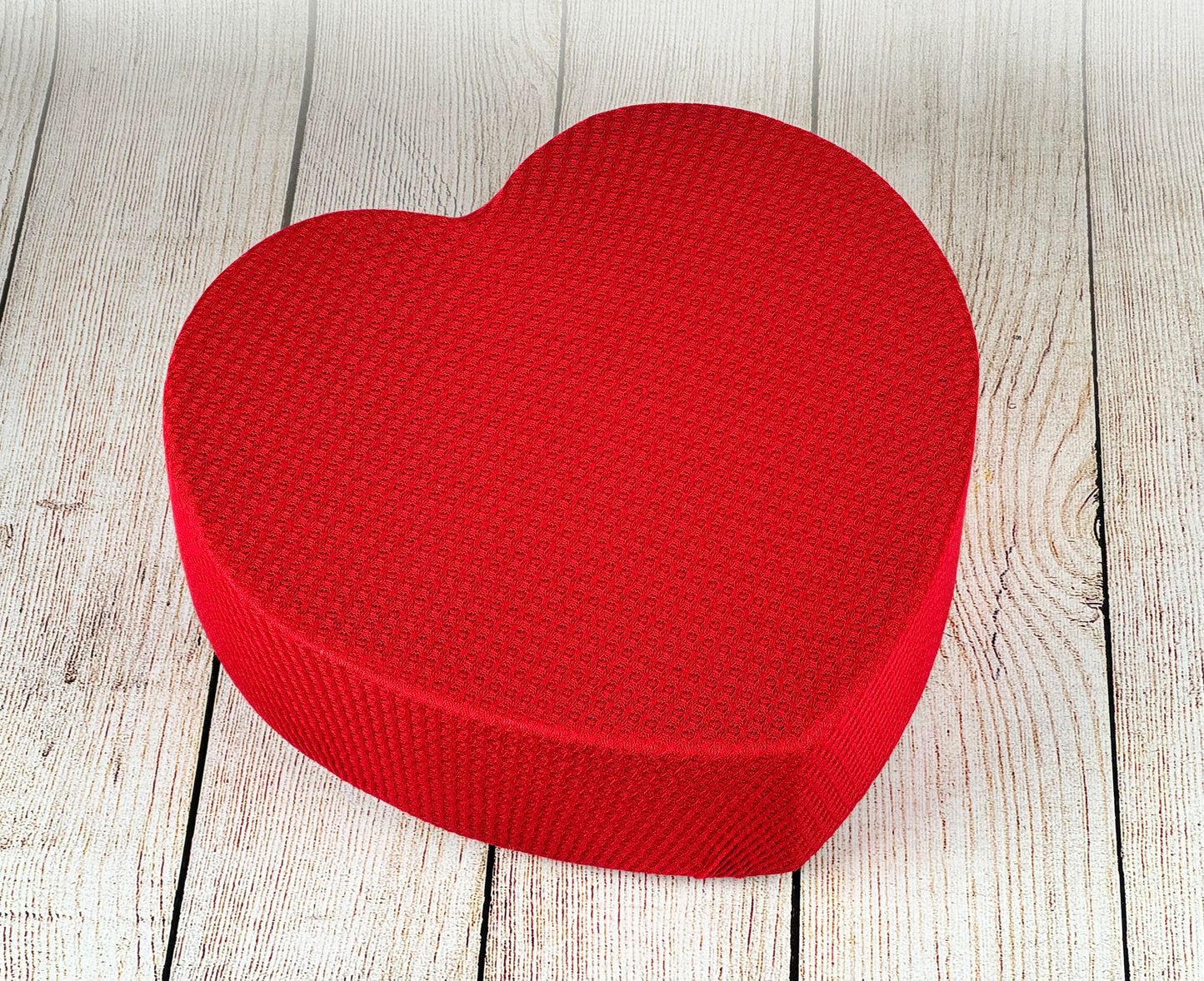 Toggle Tie Cover for Vintage Heart Bowl - Perforated- Red (SAMPLE ITEM)