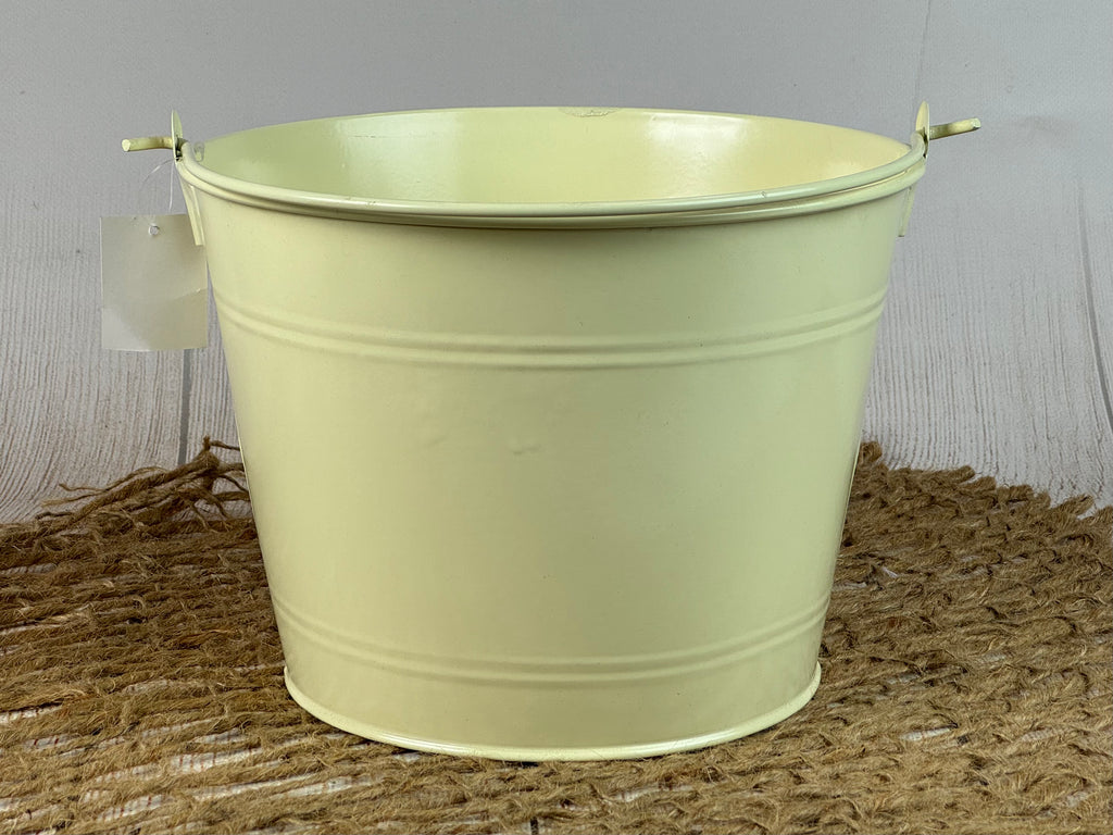 Vintage Bucket - Yellow (AS IS ITEM #2)