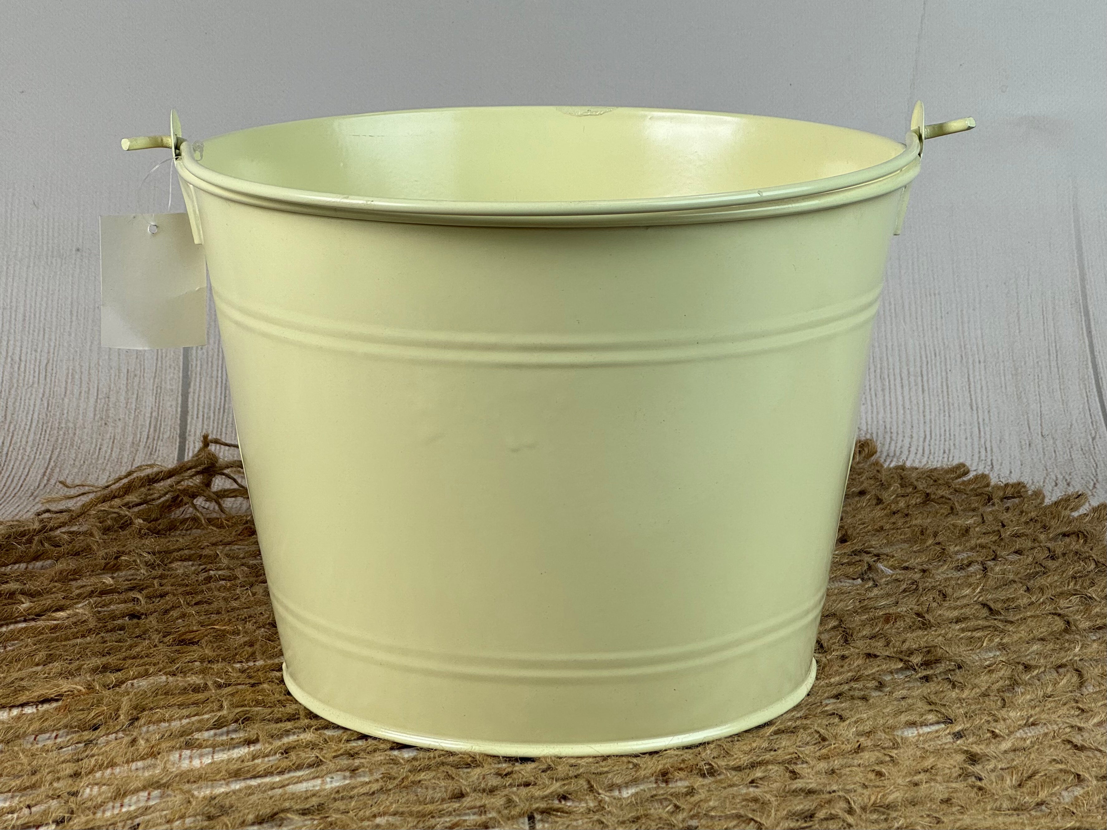 Vintage Bucket - Yellow (AS IS ITEM #2)