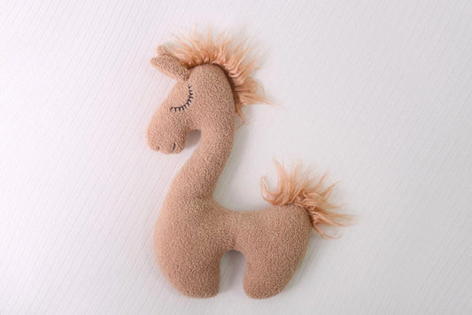 Horse Posing Pillow Prop - Brown