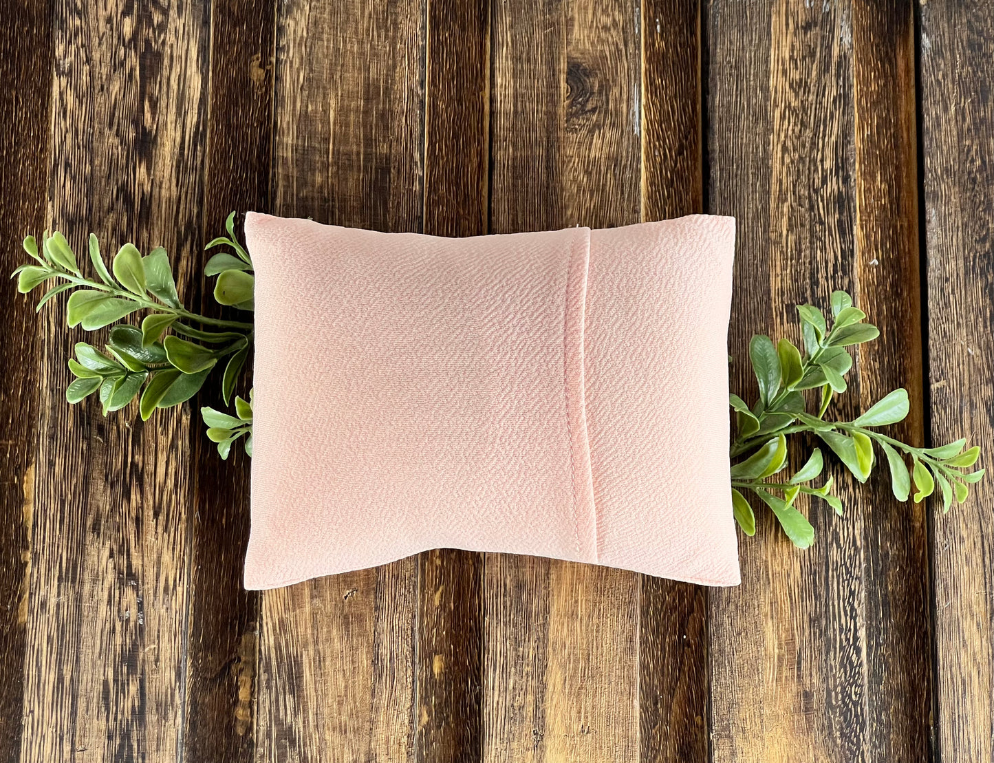 Mini Pillow with Cover - Textured - Pale Peach