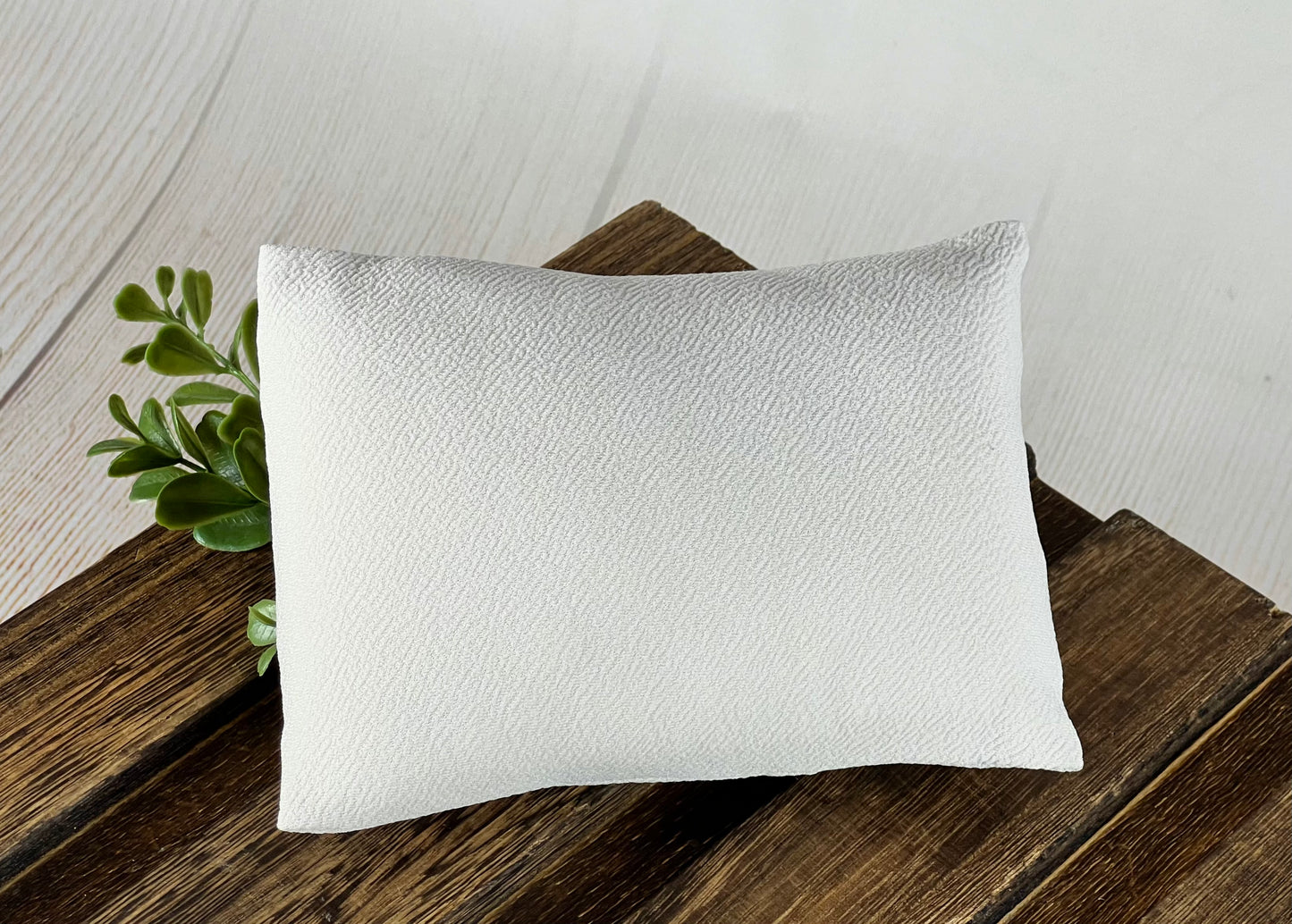 Mini Pillow with Cover - Textured - Stone