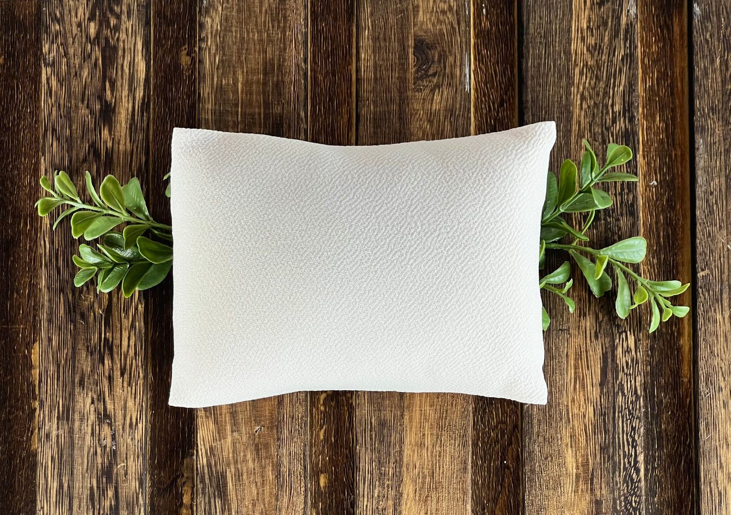 Mini Pillow with Cover - Textured - Stone