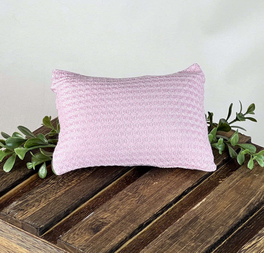 Mini Pillow with Cover - Perforated - Dusty Pink